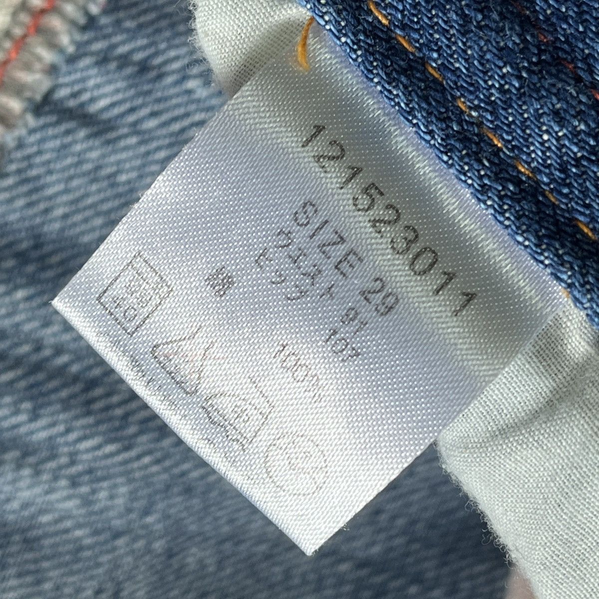 If Six Was Nine × Japan Blue × Japanese Brand Vintage 90s Blue Moon Blue Kapital Patches Jeans Size US 29 - 18 Thumbnail