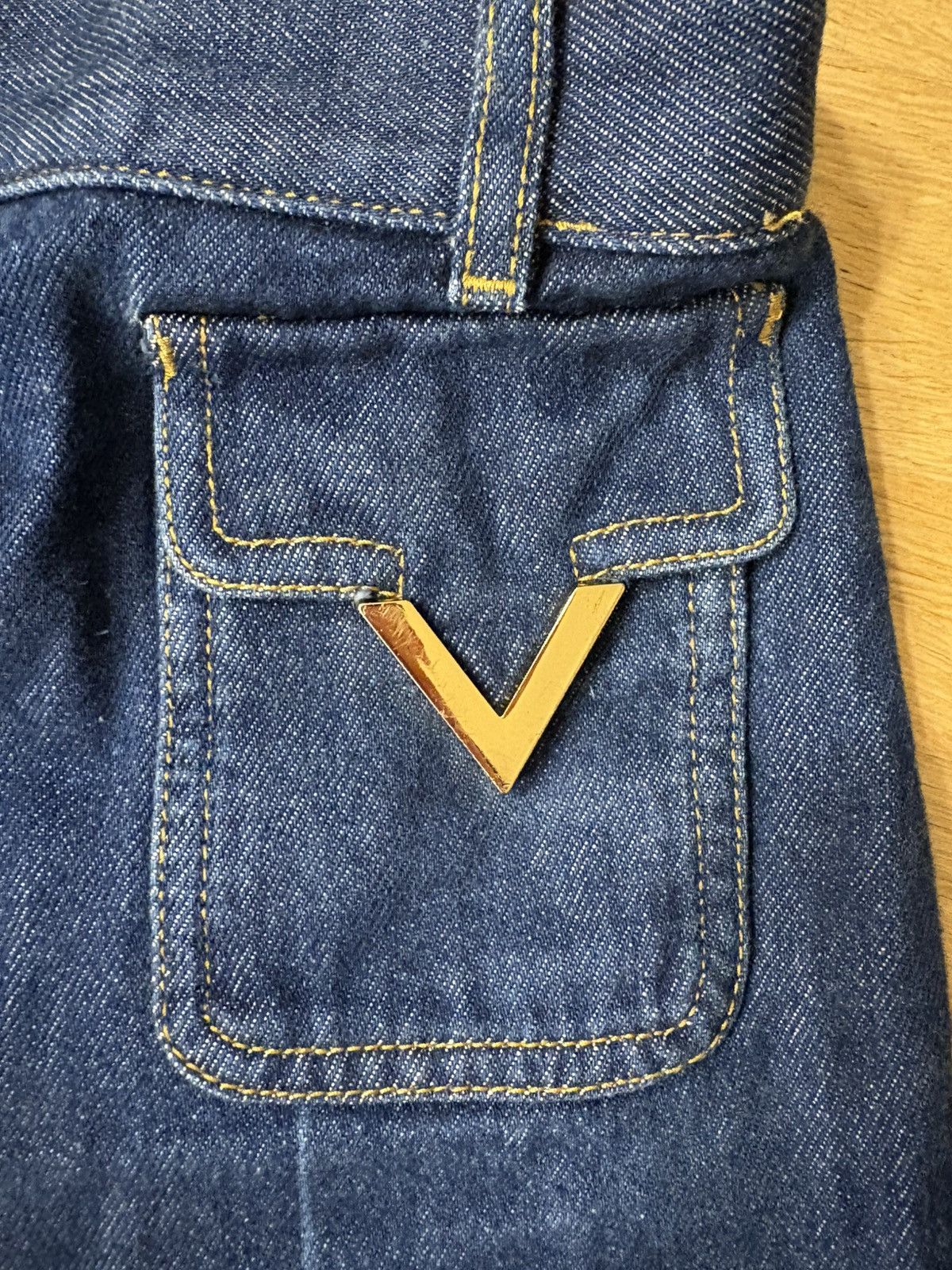 Valentino Valentino Cotton Jeans Size 26" / US 2 / IT 38 - 2 Thumbnail
