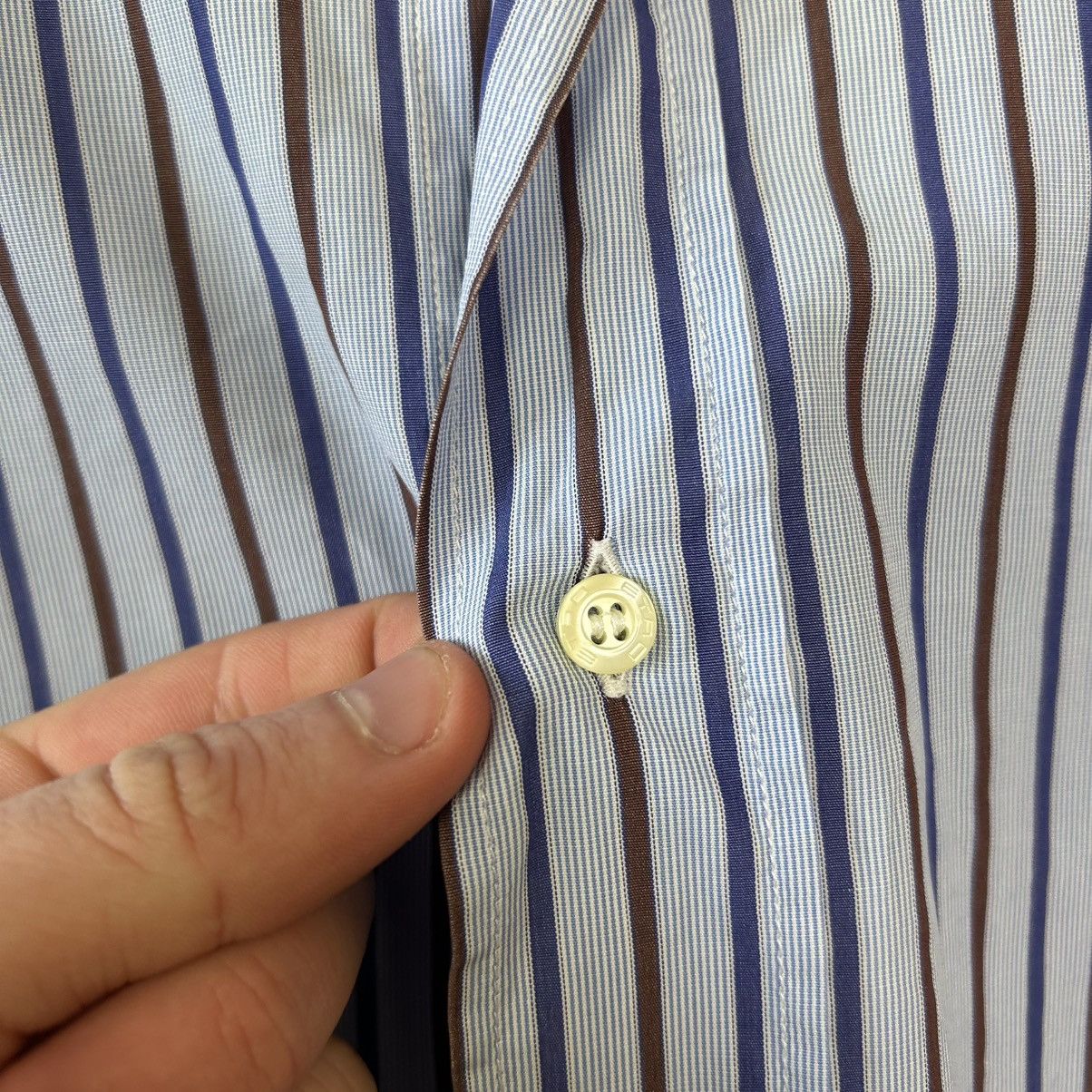 Etro Luxury Etro Milano Basic Designer Button up shirt size 39 Size US M / EU 48-50 / 2 - 8 Thumbnail