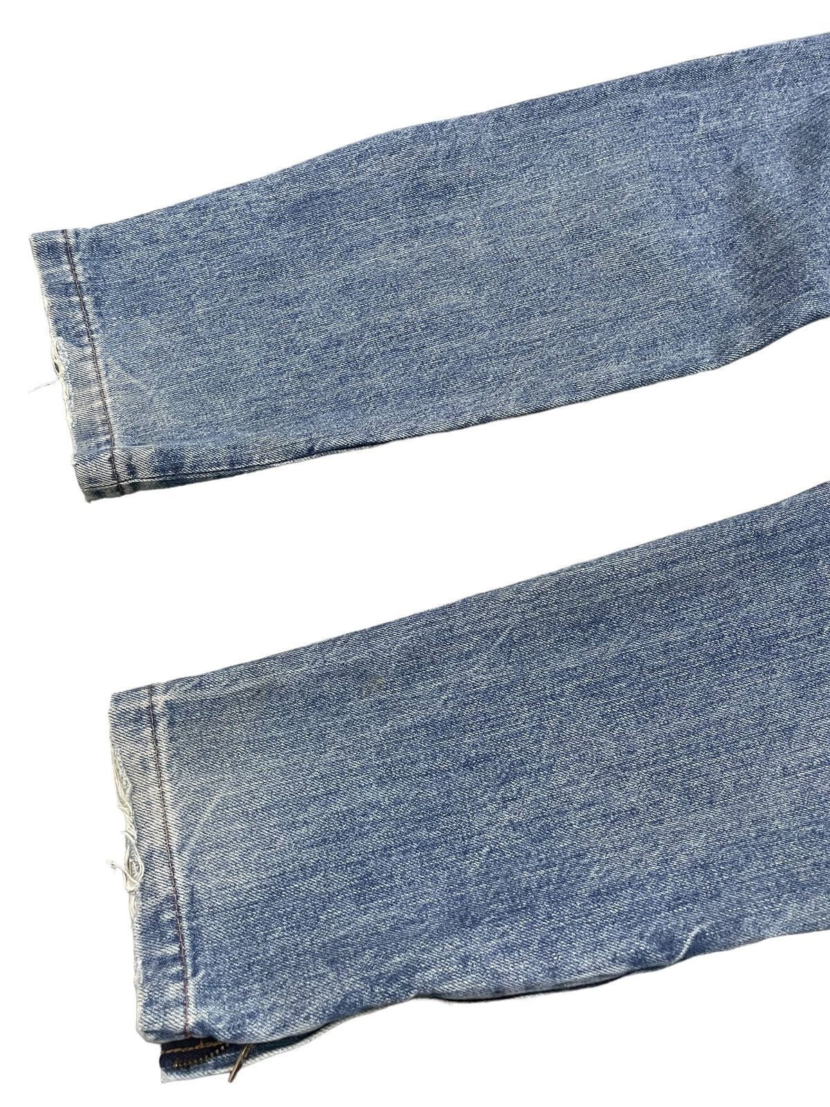 Final Home Tsumori Chisato Miyake Baker Carpenter Zip Up Leg Jeans Size US 30 / EU 46 - 14 Thumbnail