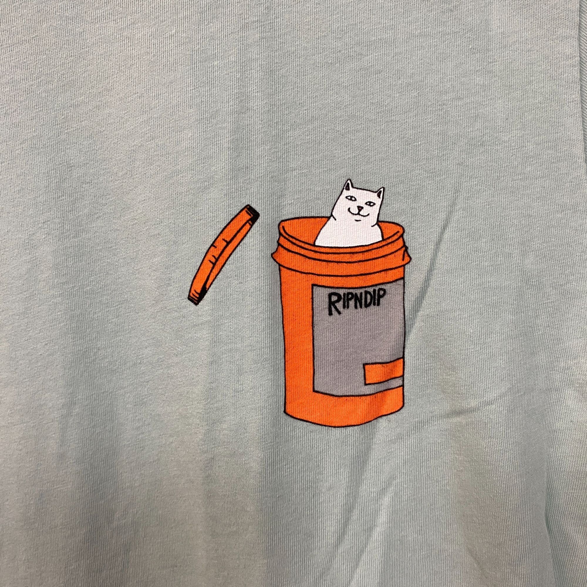 RIPNDIP RIPNDIP Lord Nermal Pills Graphic Design T-Shirt Small Size US S / EU 44-46 / 1 - 2 Thumbnail
