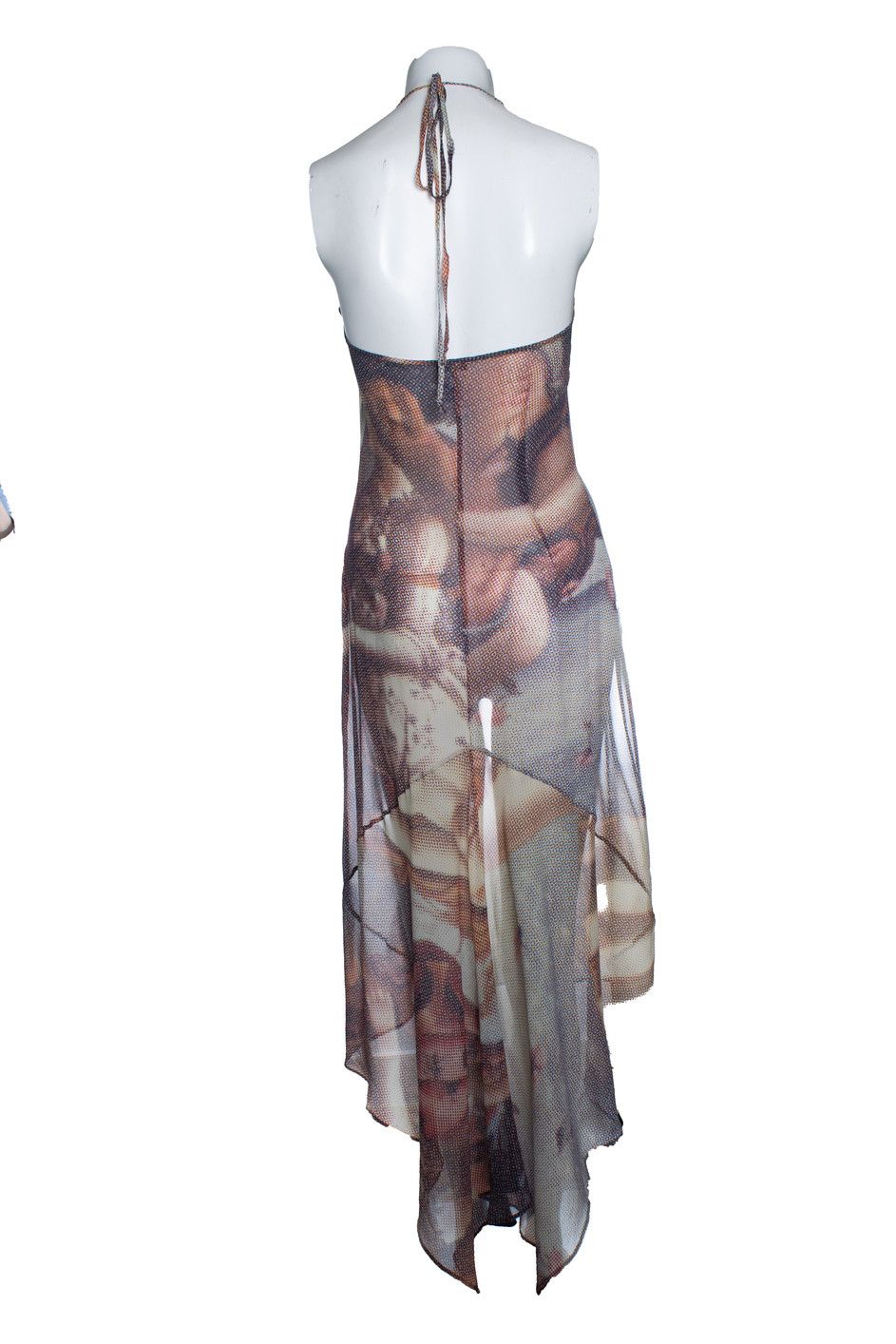 Dolce & Gabbana D&G, 1990s birth of Venus sheer silk dress Size XS / US 0-2 / IT 36-38 - 3 Thumbnail