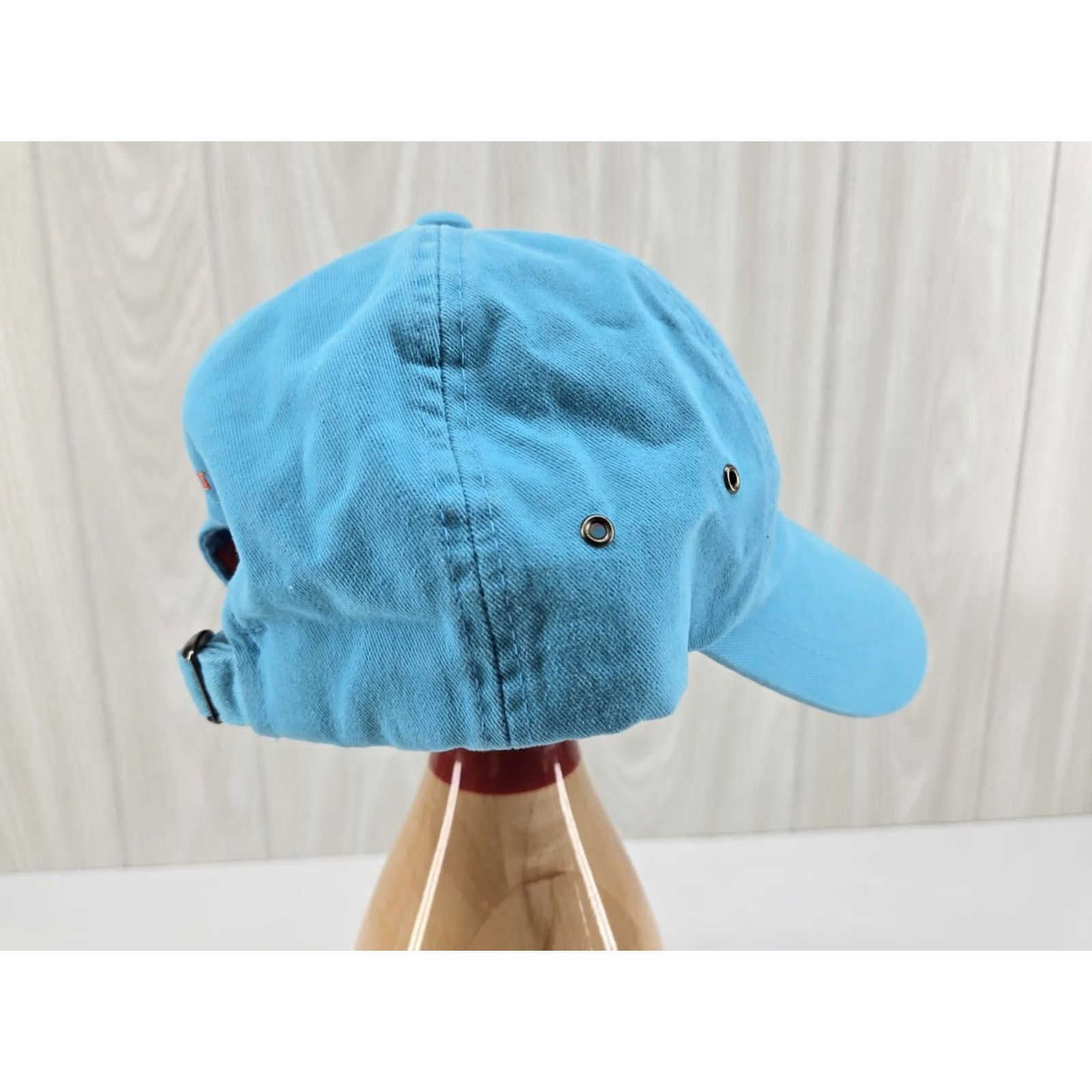 Peter Millar VINTAGE Peter Millar Hat One Sz Adjustable Strapback Turquoise Orange Golf Baseball Unisex Adults Cotton Twill Adjustable Sports Hat Mens Women Size ONE SIZE - 6 Thumbnail