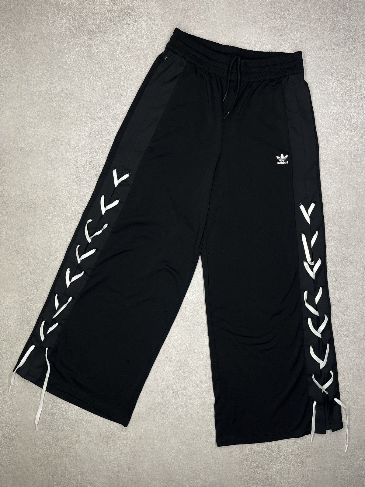 Adidas Women’s Adidas Always Wide Sweatpants Black Size 34" / US 12 / IT 48 - 3 Thumbnail