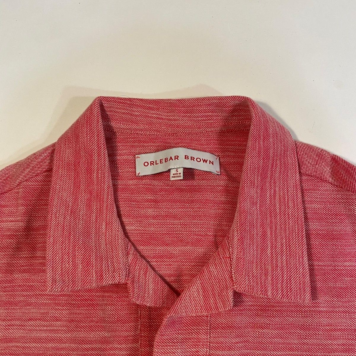 Orlebar Brown Orlebar Brown red polo shirt Size US S / EU 44-46 / 1 - 3 Thumbnail