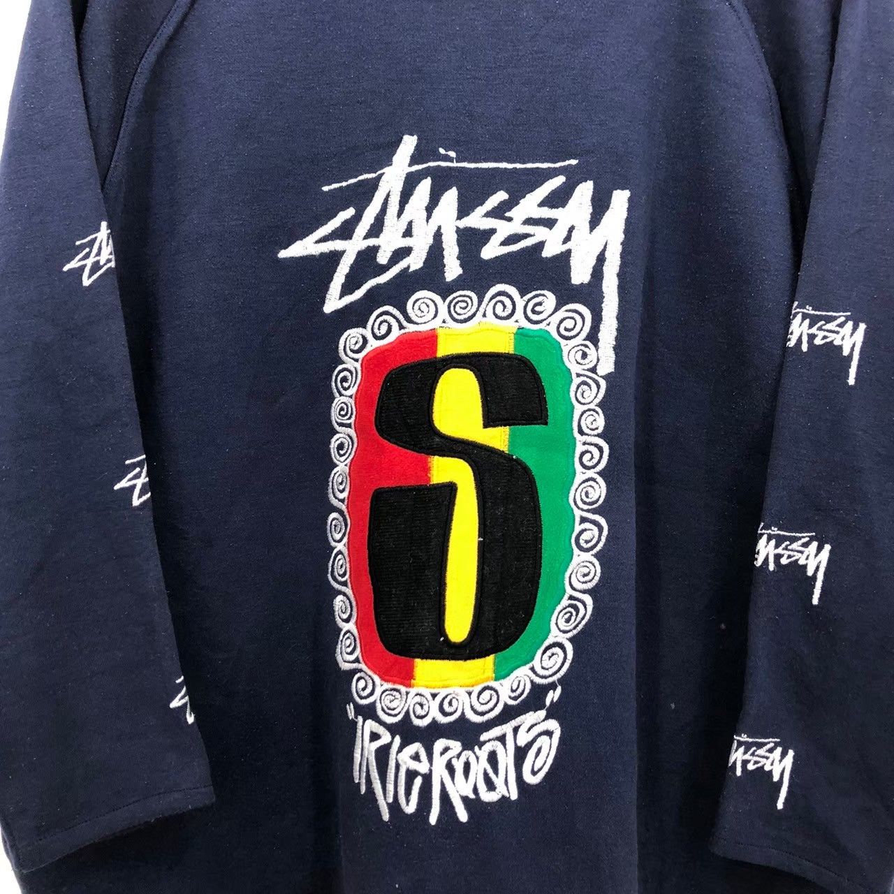Stussy × Vintage Vintage 90’s Stussy Feelin Irie Roots Vibrations Tribe BN Size US M / EU 48-50 / 2 - 5 Thumbnail