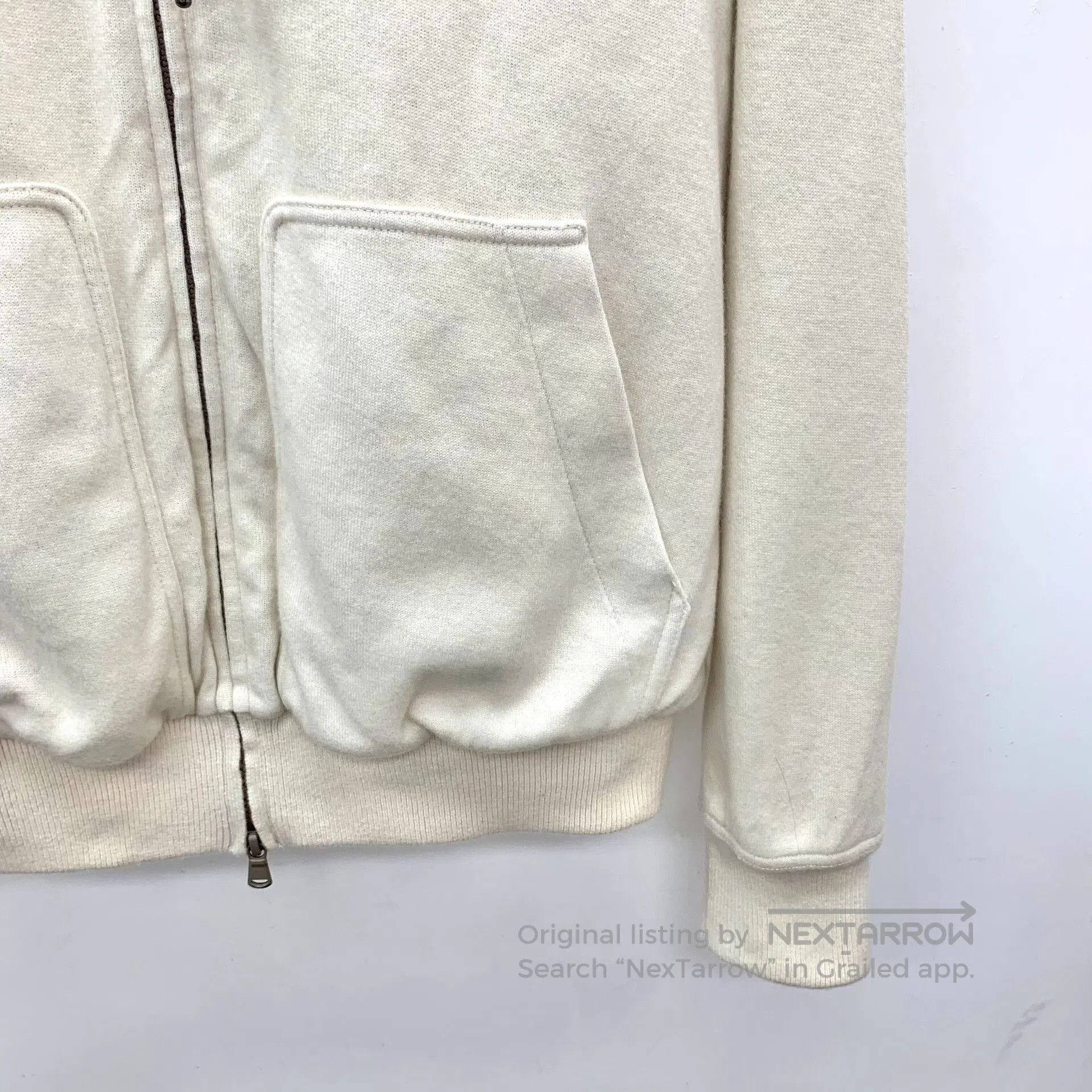 Brunello Cucinelli Brunello Cucinelli Beige Cashmere Hooded Jacket. Size US S / EU 44-46 / 1 - 4 Thumbnail
