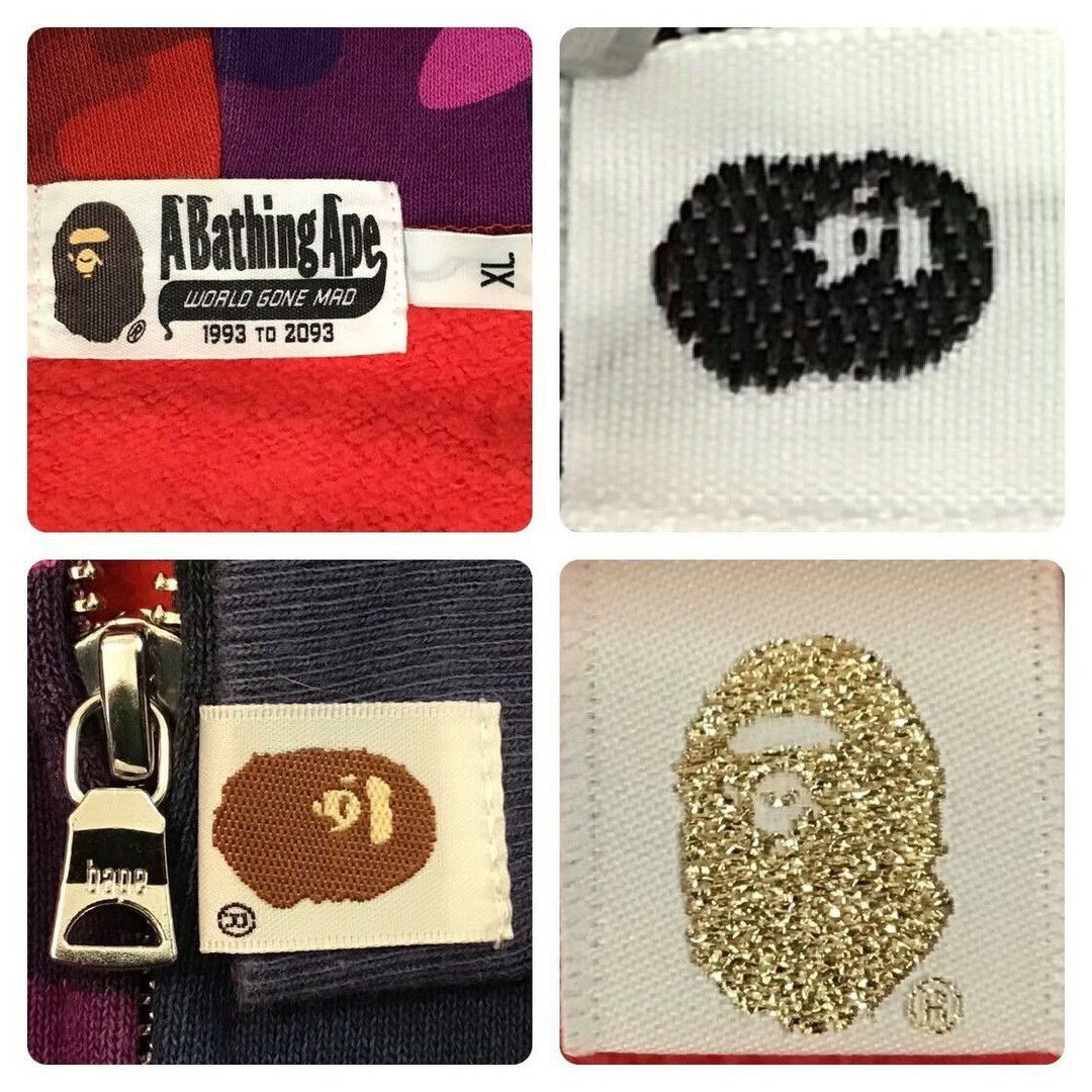 Bape BAPE Shark full zip hoodie crazy camo a bathing ape Size US XL / EU 56 / 4 - 7 Thumbnail