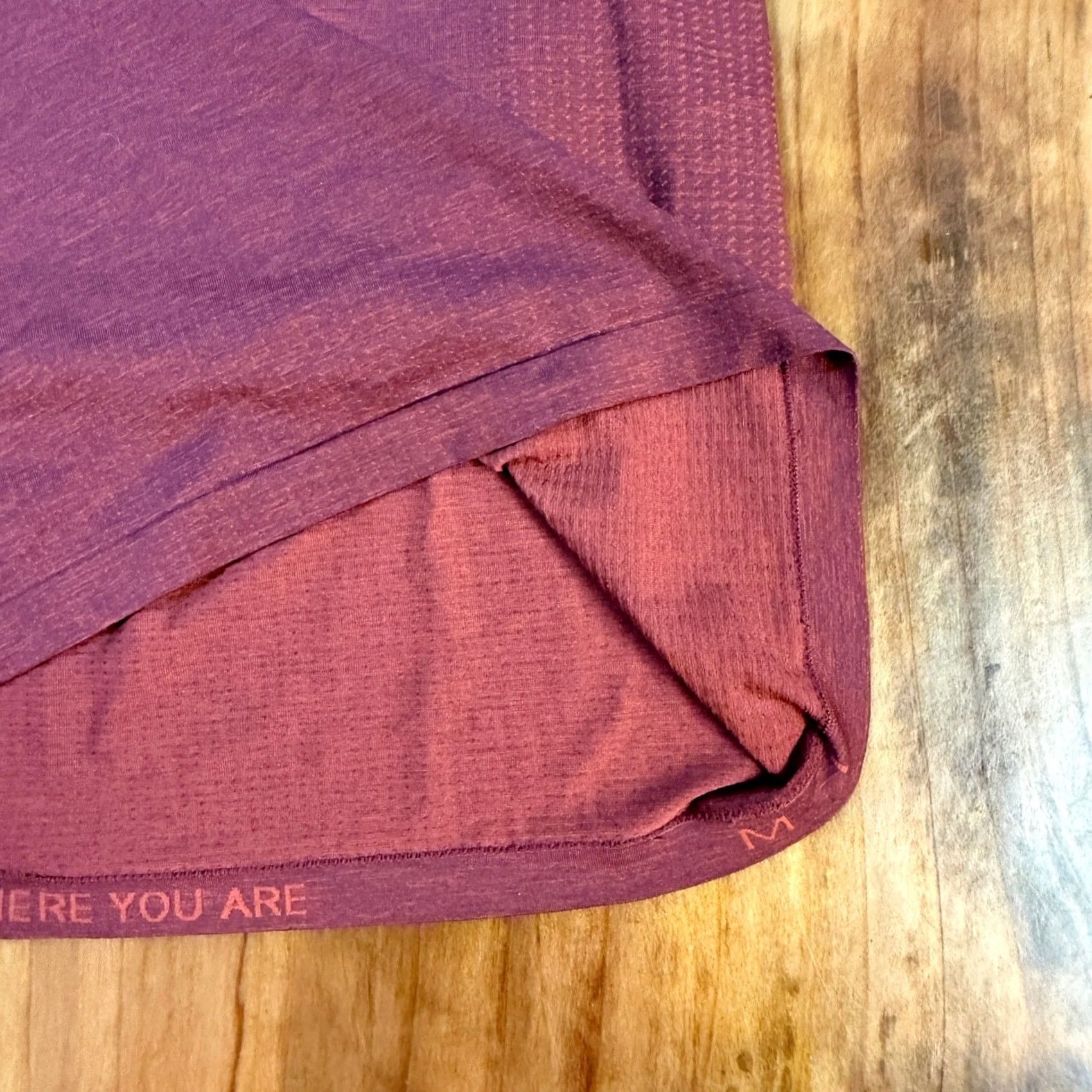 Lululemon Lululemon Metal Vent Shirt Men M T-Shirt Red Crew Neck Short Sleeve Athletic G26 Size US M / EU 48-50 / 2 - 3 Thumbnail