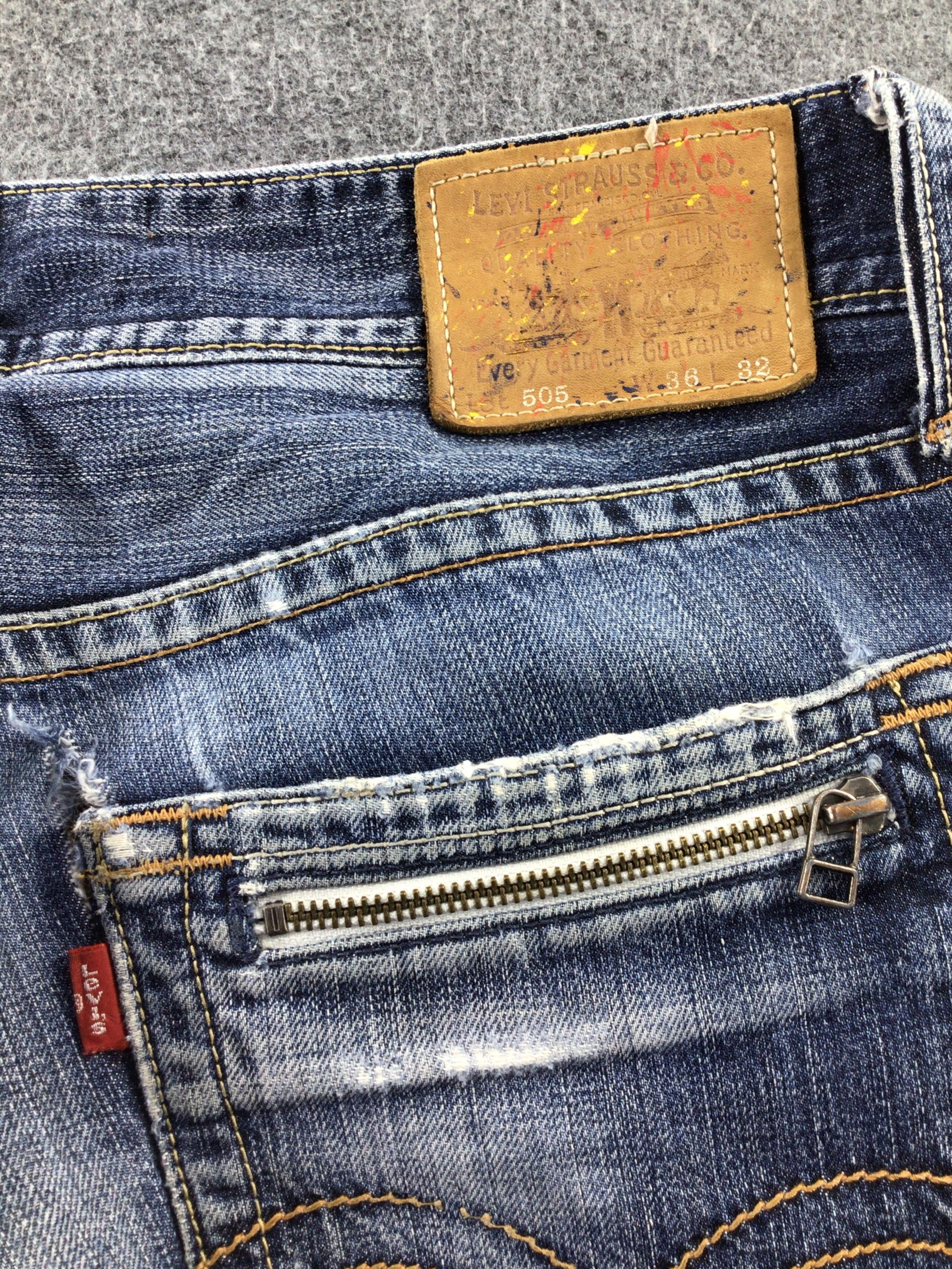Levi's × Vintage Vintage Levis 505 Jeans-JM470 Size US 36 / EU 52 - 6 Thumbnail