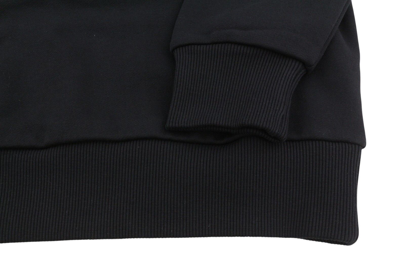 Diesel S-GIRK-A74 XS Black Front Logo Sweatshirt 41014 Size US XS / EU 42 / 0 - 5 Thumbnail