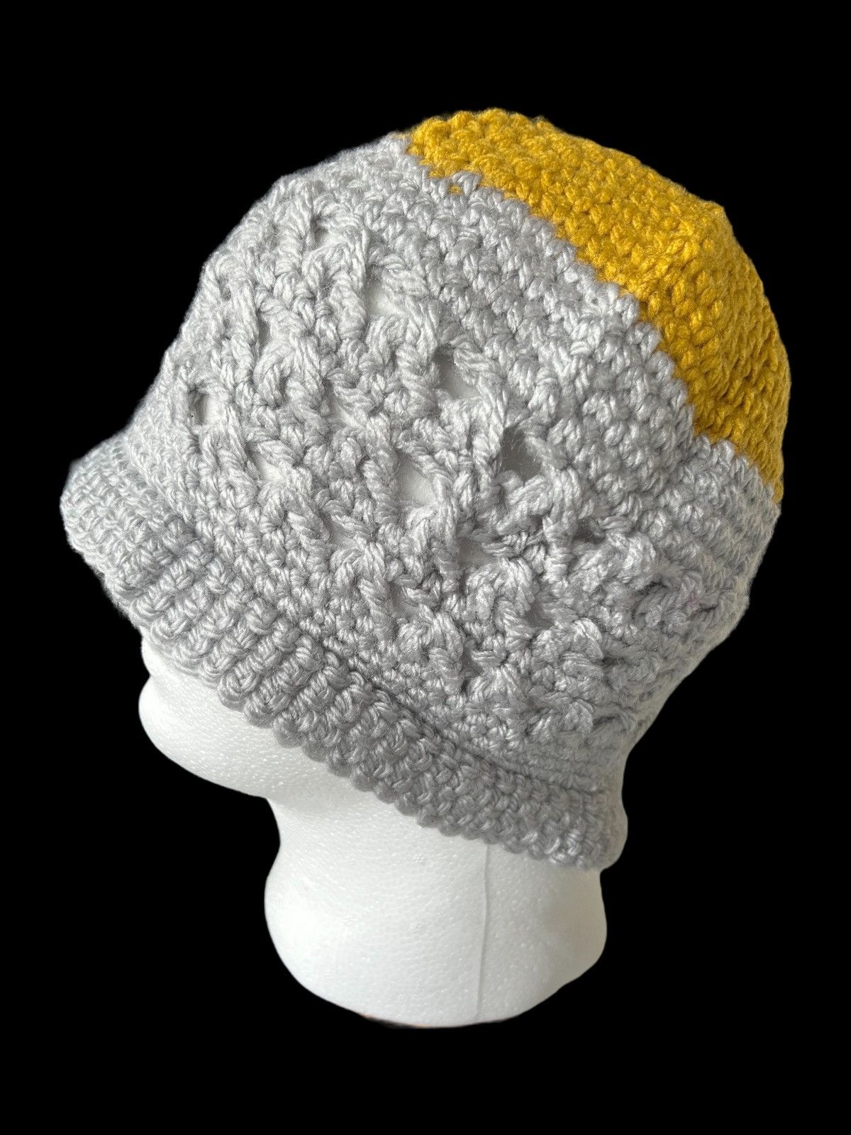 14th Addiction × Japanese Brand Crochet Knitted Handmade Beanie Hats Size ONE SIZE - 1 Thumbnail