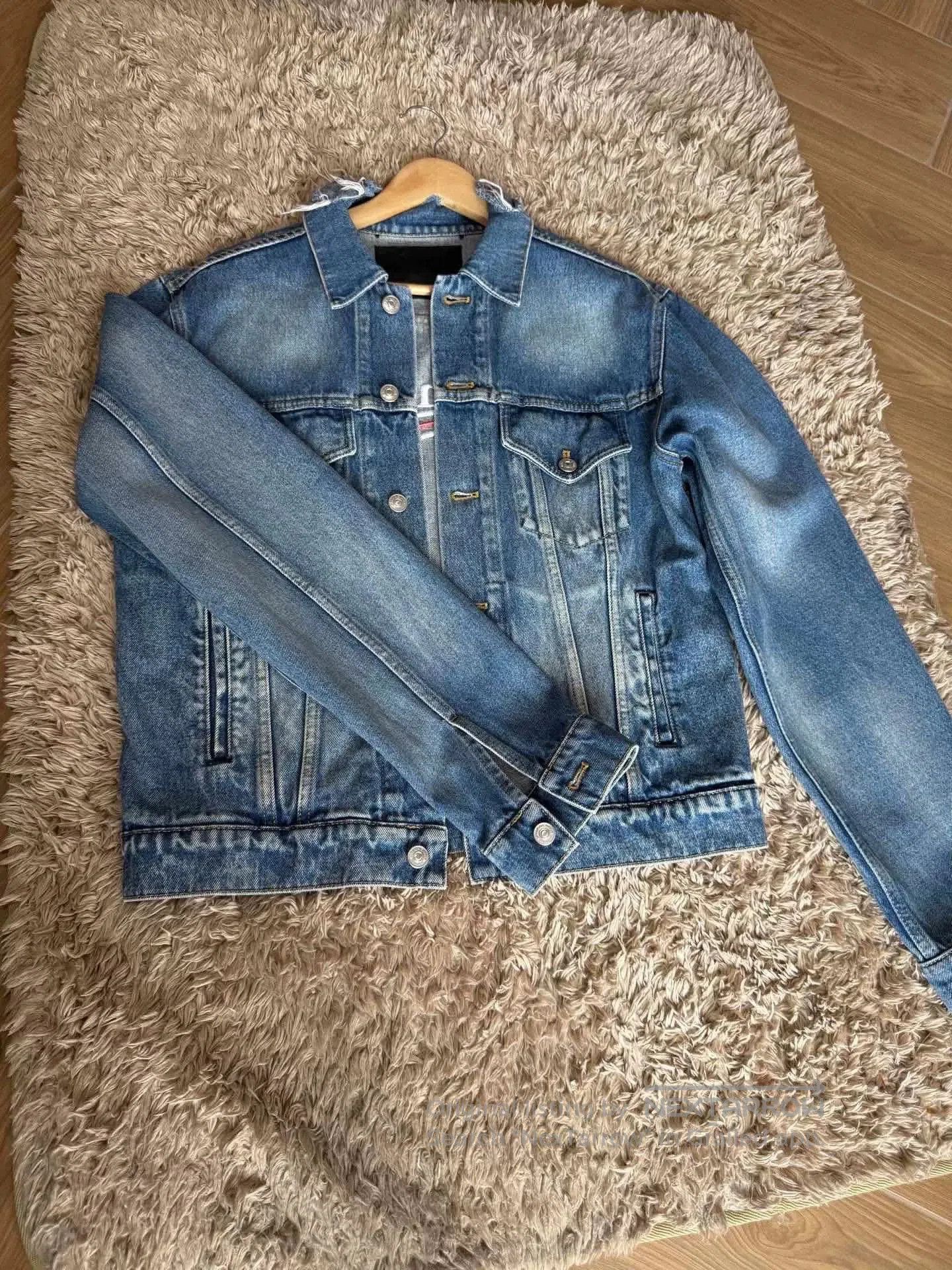 Balenciaga Balenciaga Denim Jacket Size 48. Size US M / EU 48-50 / 2 - 1 Thumbnail