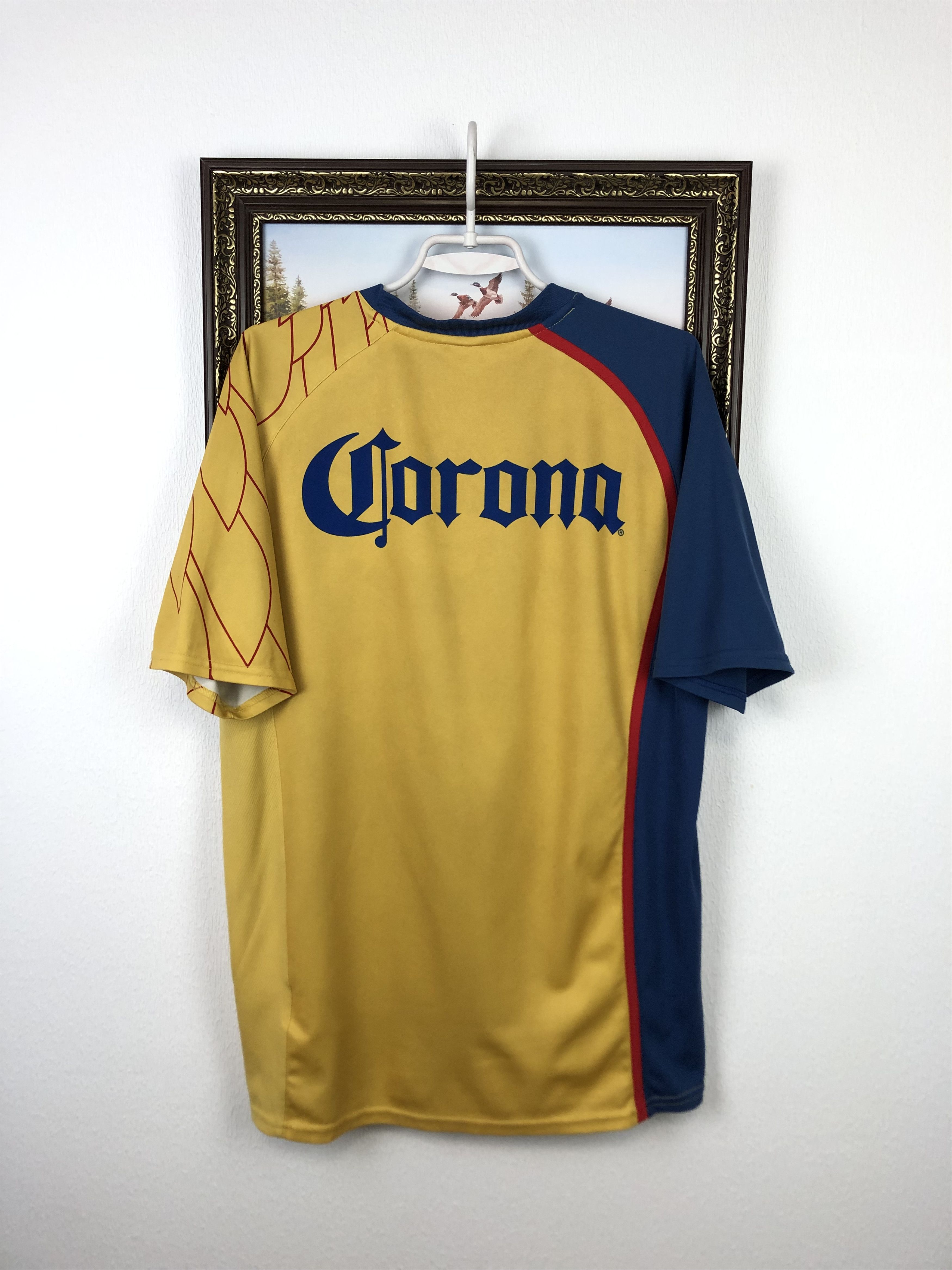 Nike Club America football shirt 2007 Soccer Nike Jersey Tee Size US L / EU 52-54 / 3 - 13 Thumbnail