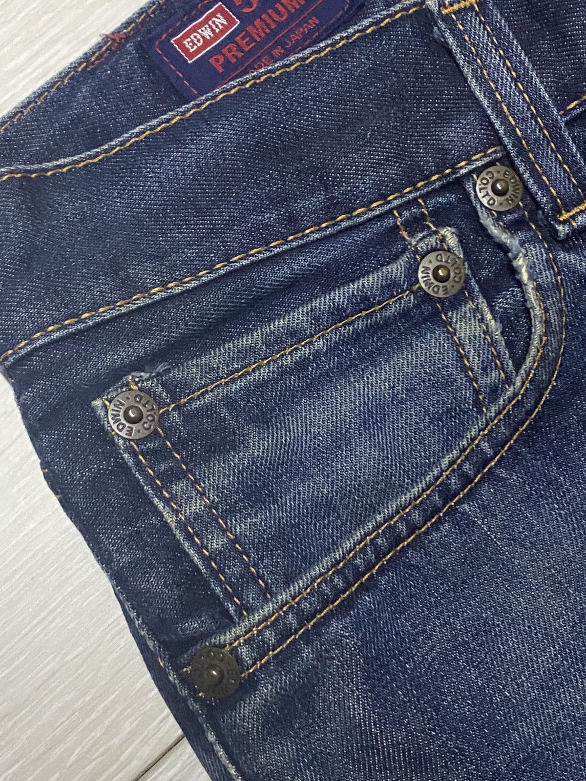 Edwin Vintage Edwin 503 Faded Wash Loose Jeans Size US 32 / EU 48 - 7 Thumbnail