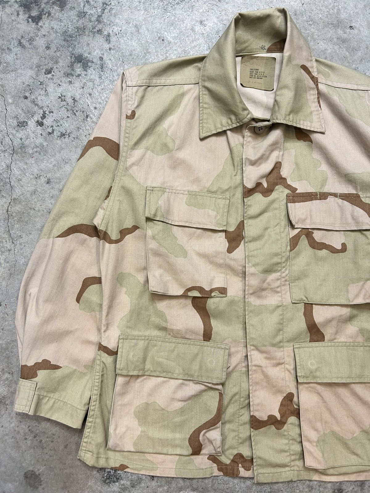 Vintage Vintage Nato Desert Camo military Jacket Size US L / EU 52-54 / 3 - 4 Thumbnail