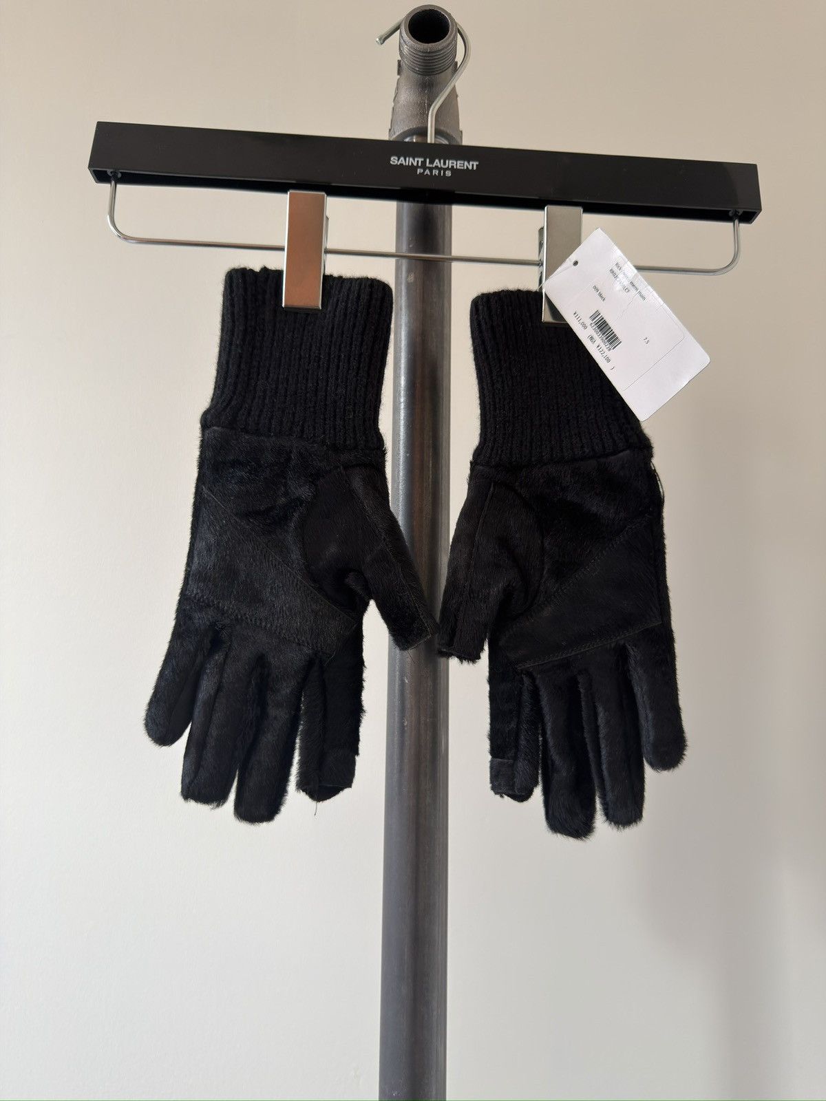 Rick Owens FW23 LUXOR Ponyhair Gloves Size ONE SIZE - 2 Thumbnail