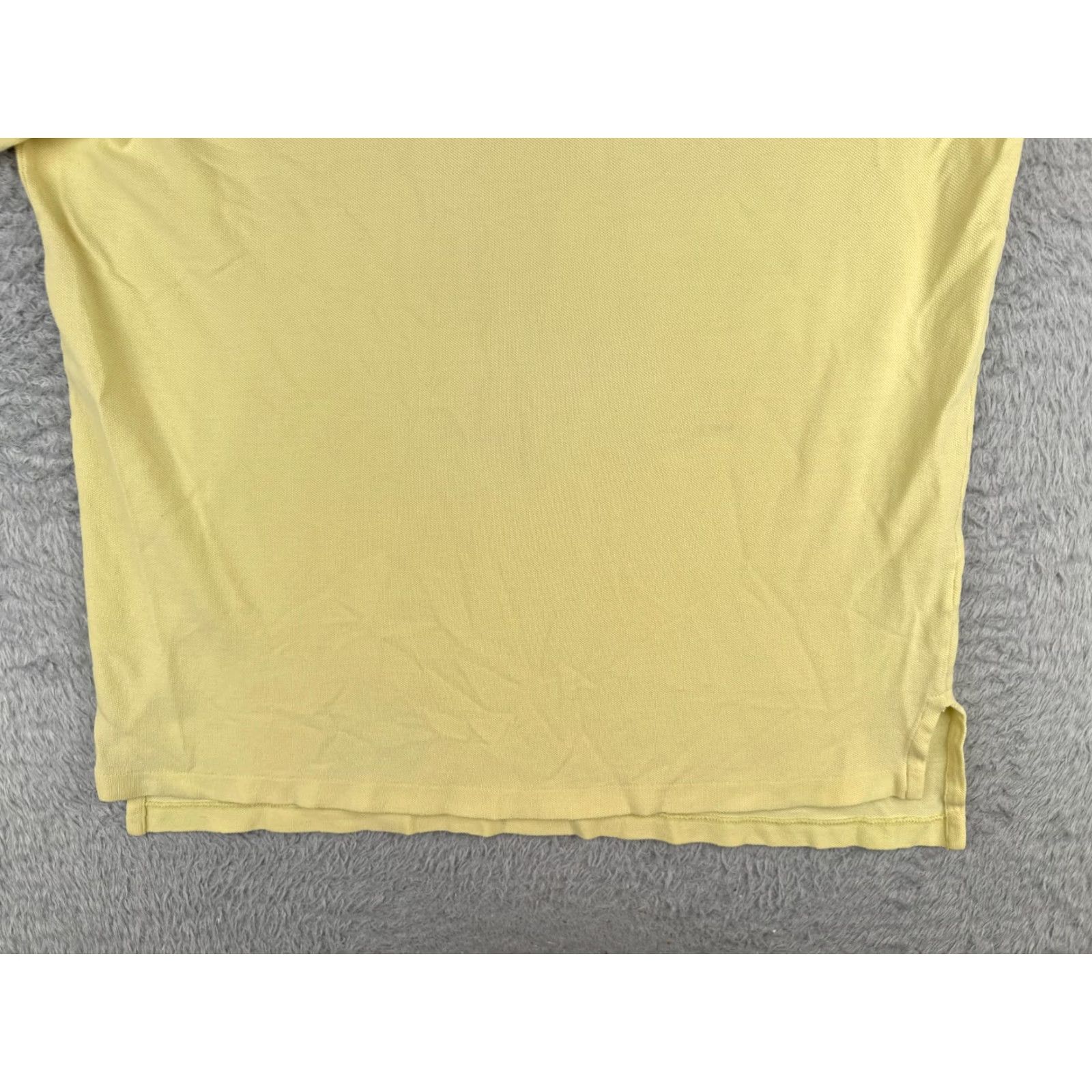 Ralph Lauren VINTAGE Ralph Lauren Polo Shirt Men XL Yellow 100% Cotton Read Size US XL / EU 56 / 4 - 5 Thumbnail