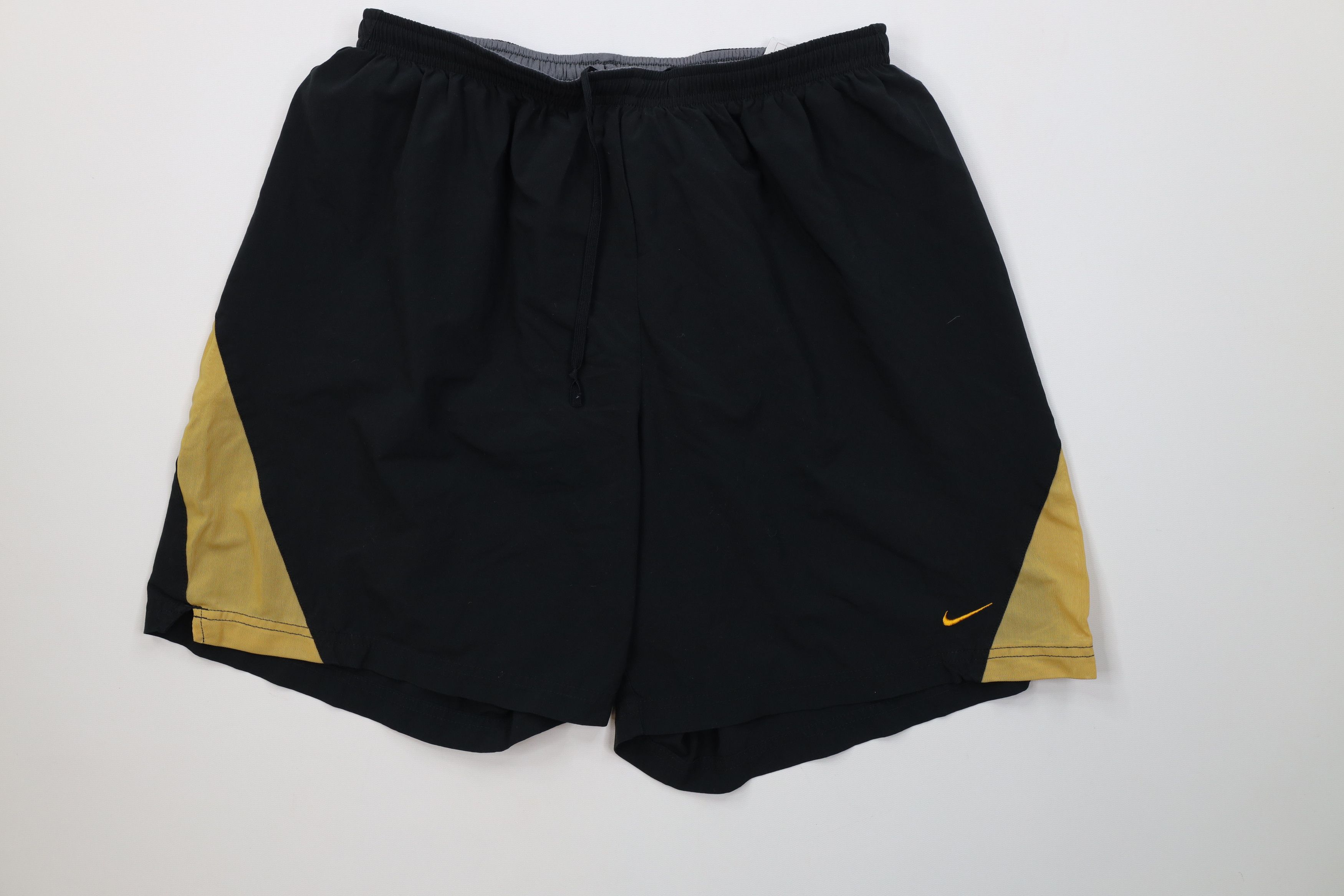 Nike Vintage Nike Travis Scott Mini Swoosh Lined Running Shorts Size US 34 / EU 50 - 1 Thumbnail
