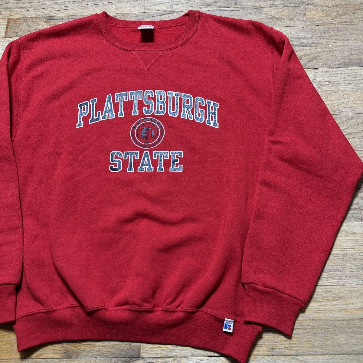 Russell Athletic Vintage Plattsburgh State University sweatshirt Size US M / EU 48-50 / 2 - 3 Thumbnail