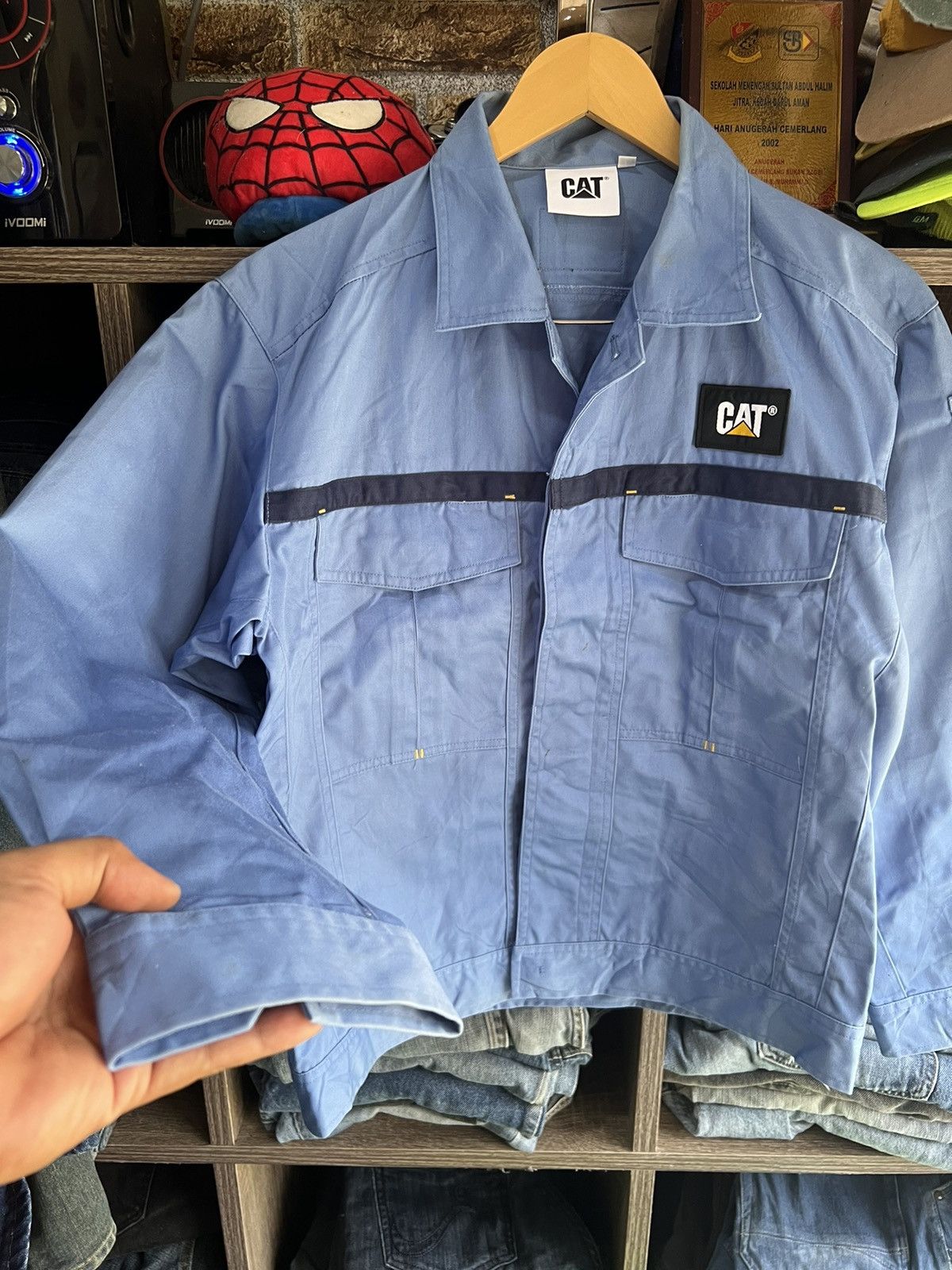 Caterpillar 🔥Caterpillar Button Uniform Work Jacket Size US M / EU 48-50 / 2 - 8 Thumbnail
