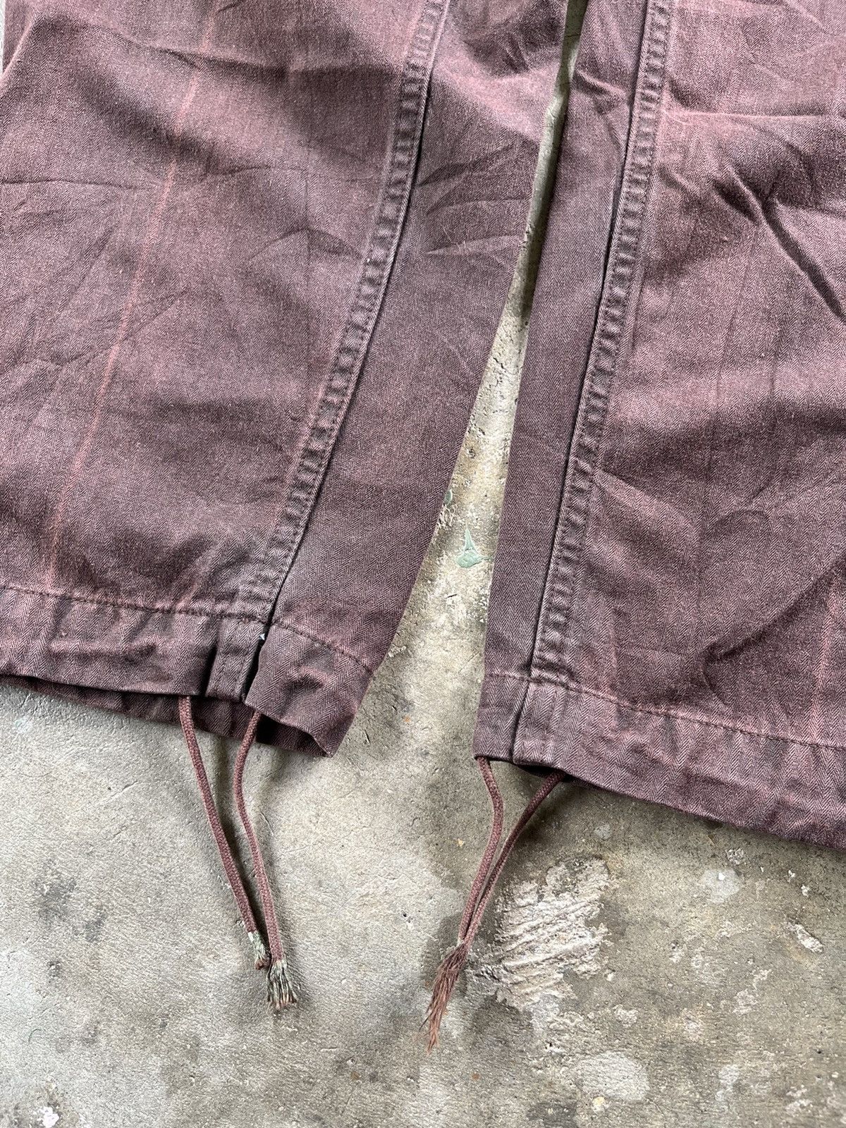 Japanese Brand × Vintage ⚡️RARE⚡️Vintage Bushpants Double Knee Cargo Pants Japan 80s Size US 26 / EU 42 - 5 Thumbnail