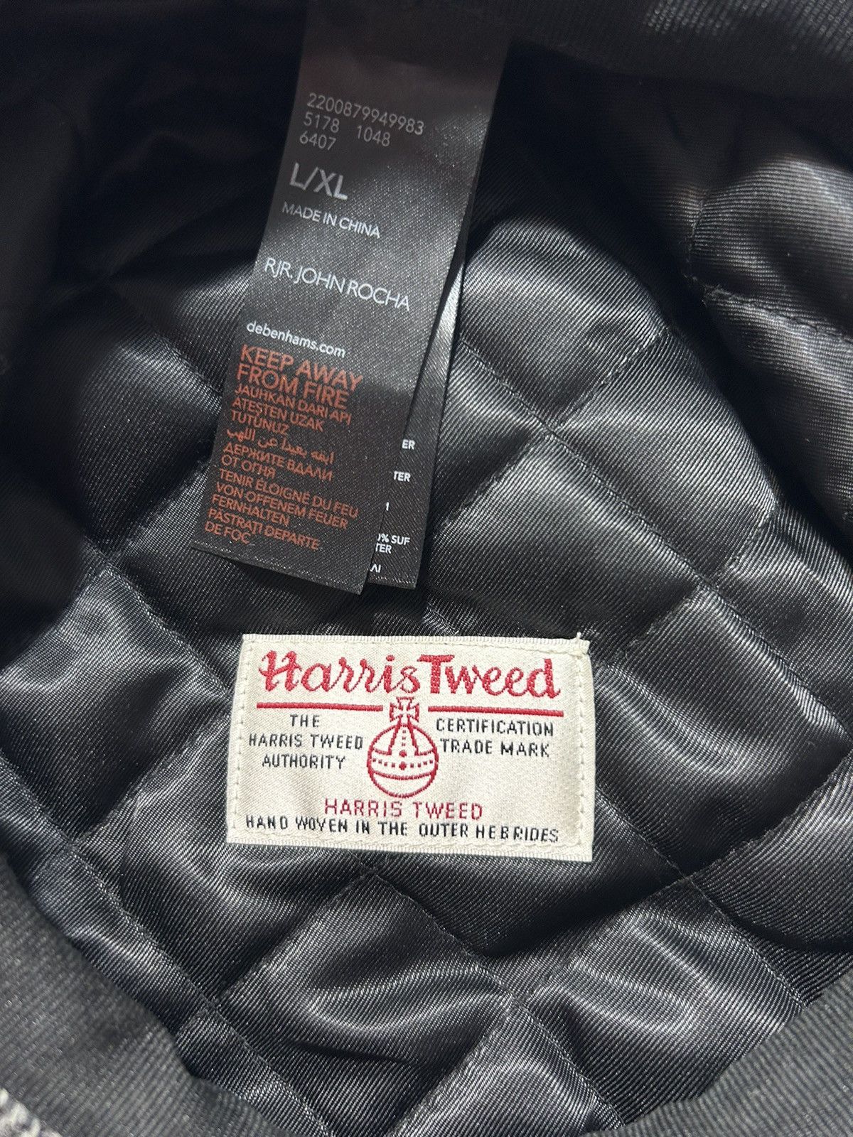 Harris Tweed Harris Tweed Lana Hat Size ONE SIZE - 5 Thumbnail