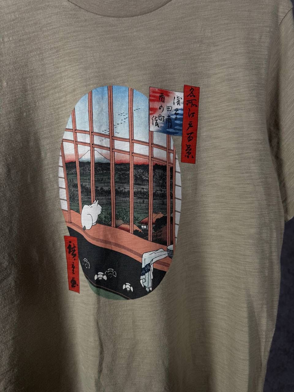 Uniqlo Uniqlo Japanese art tee Size US M / EU 48-50 / 2 - 2 Thumbnail