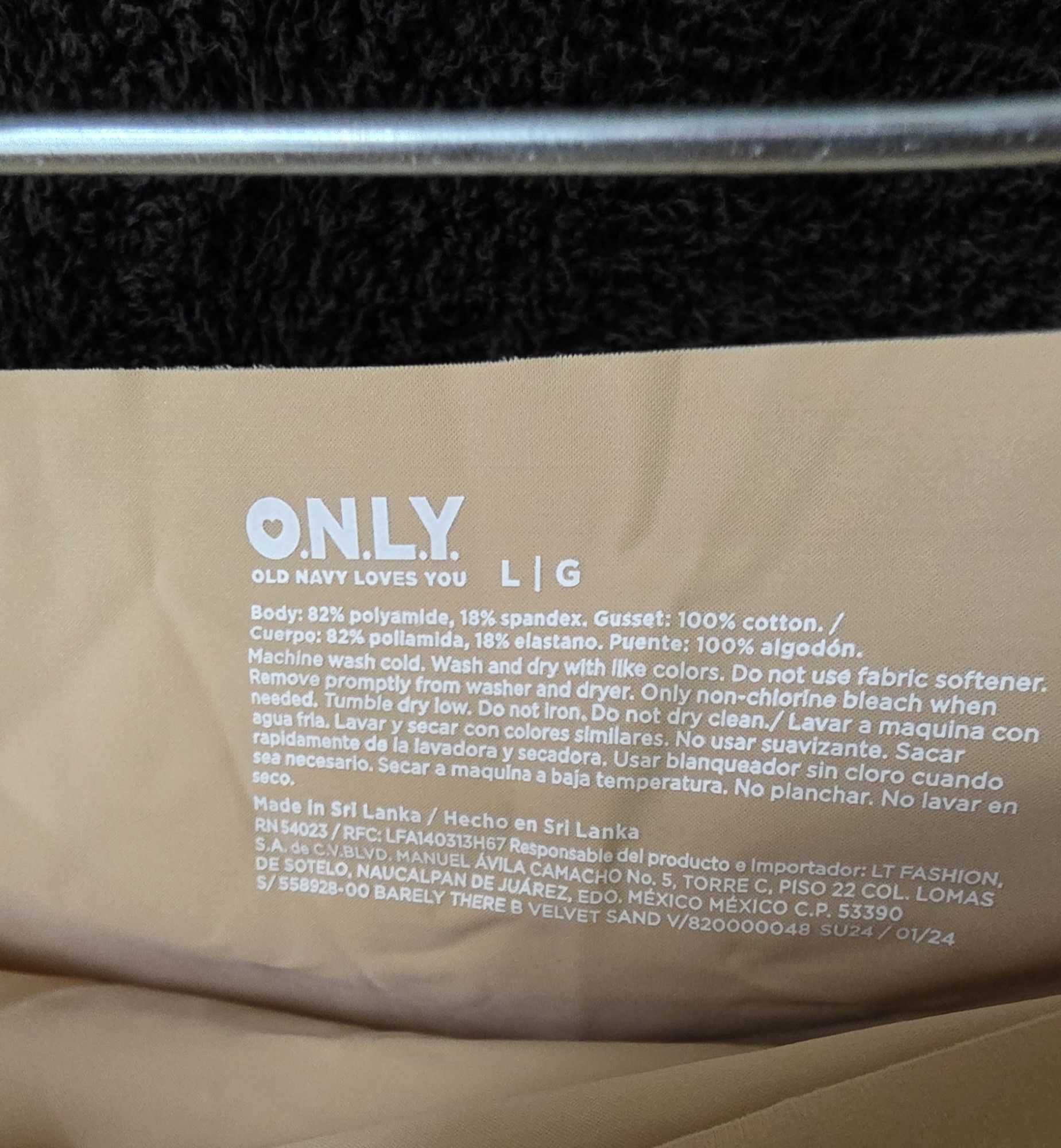 Old Navy NWT Old Navy High-Waisted No-Show Brief Underwear Sand L Size ONE SIZE - 3 Thumbnail