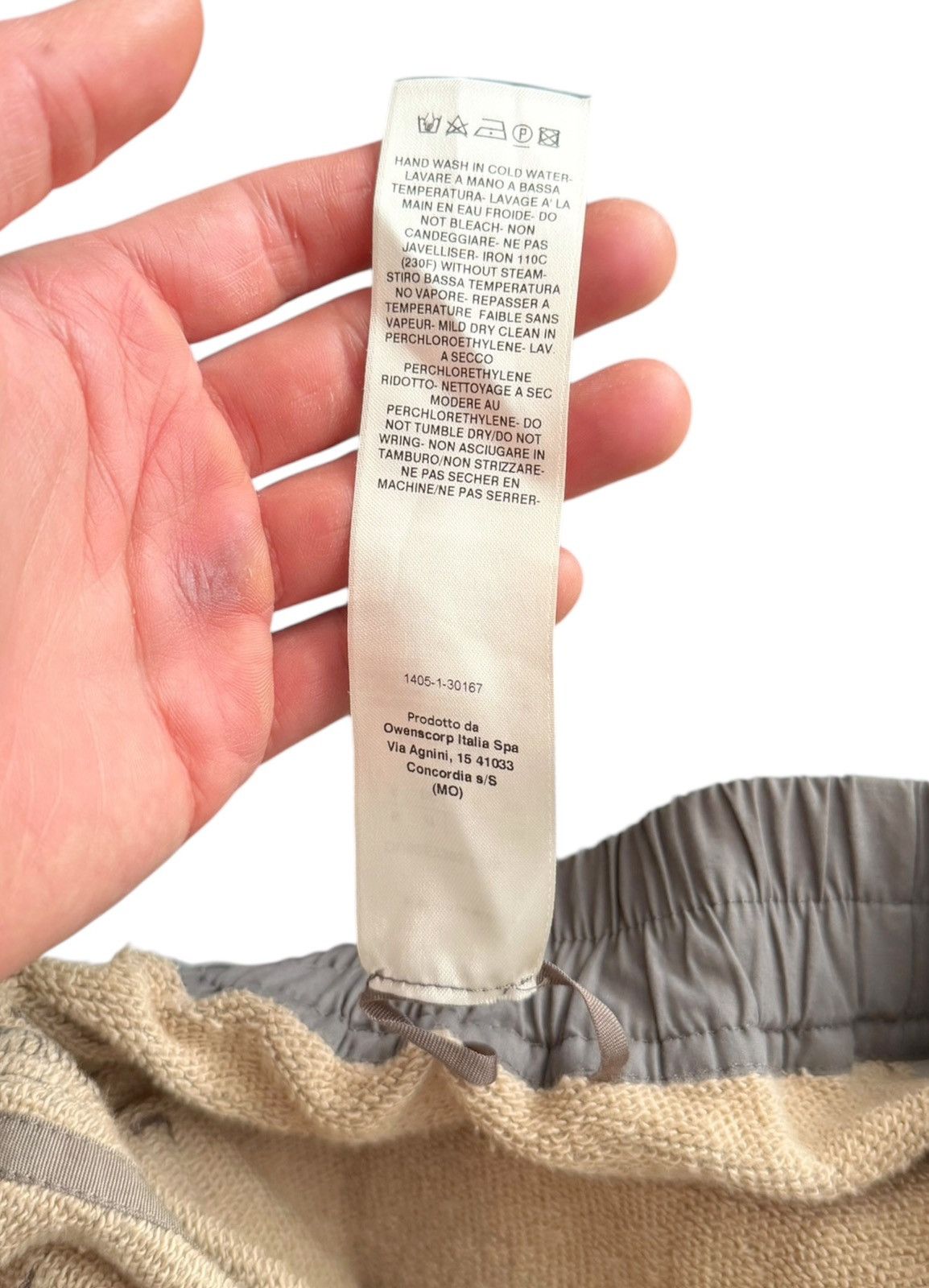 Rick Owens 2025 Melange Grey Terry Pusher Pants Size US 32 / EU 48 - 10 Thumbnail