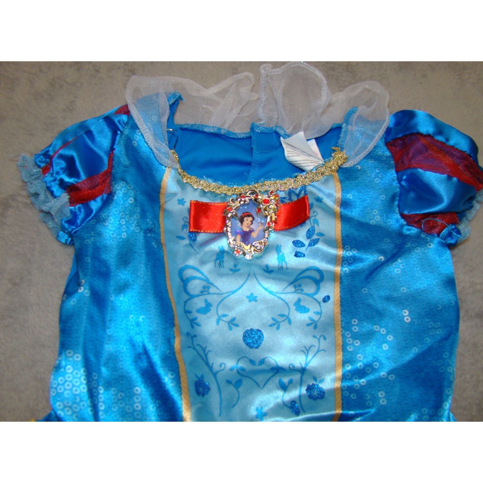 Disney Disney Princess Snow White Costume Dress Up Girls Size Small 6-6X Yellow Size ONE SIZE - 3 Thumbnail