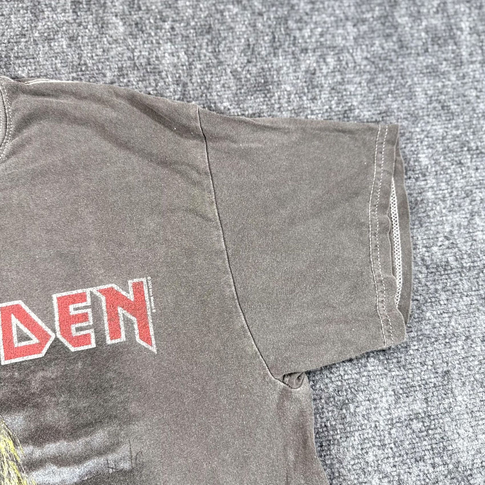 Vintage VINTAGE Iron Maiden Shirt Mens M Band Tee Graphic Eddie 2020 Gray/Black T-Shirt Mens Medium Rock Music Size US M / EU 48-50 / 2 - 4 Thumbnail