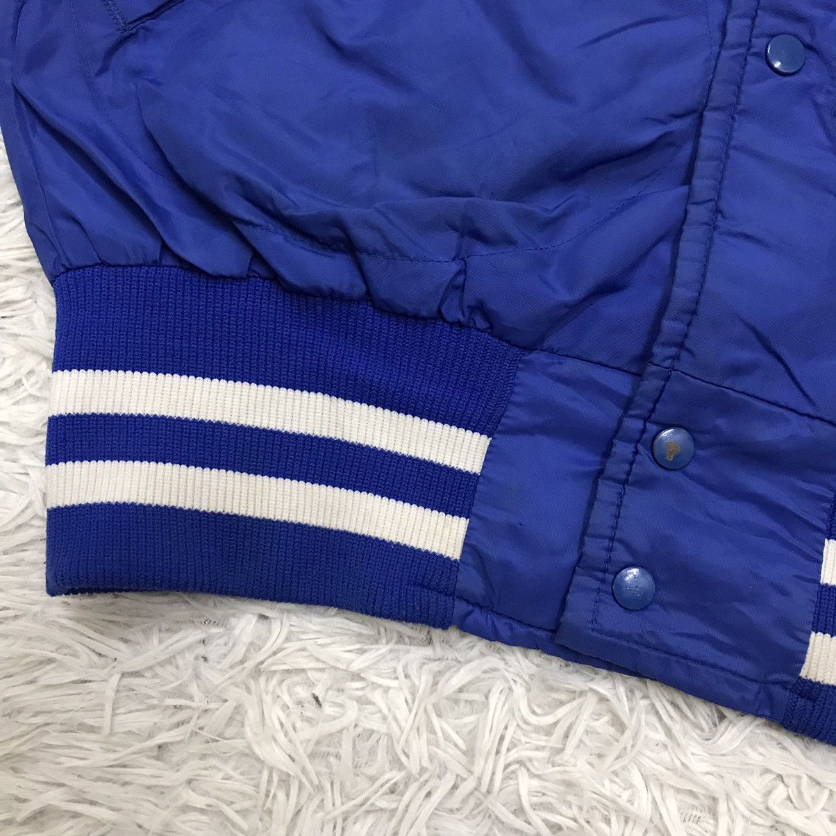 Dunbrooke Vintage Pla Jac Dunbrooke PIzza Hut Bomber Jacket Snap buton Size US S / EU 44-46 / 1 - 8 Thumbnail