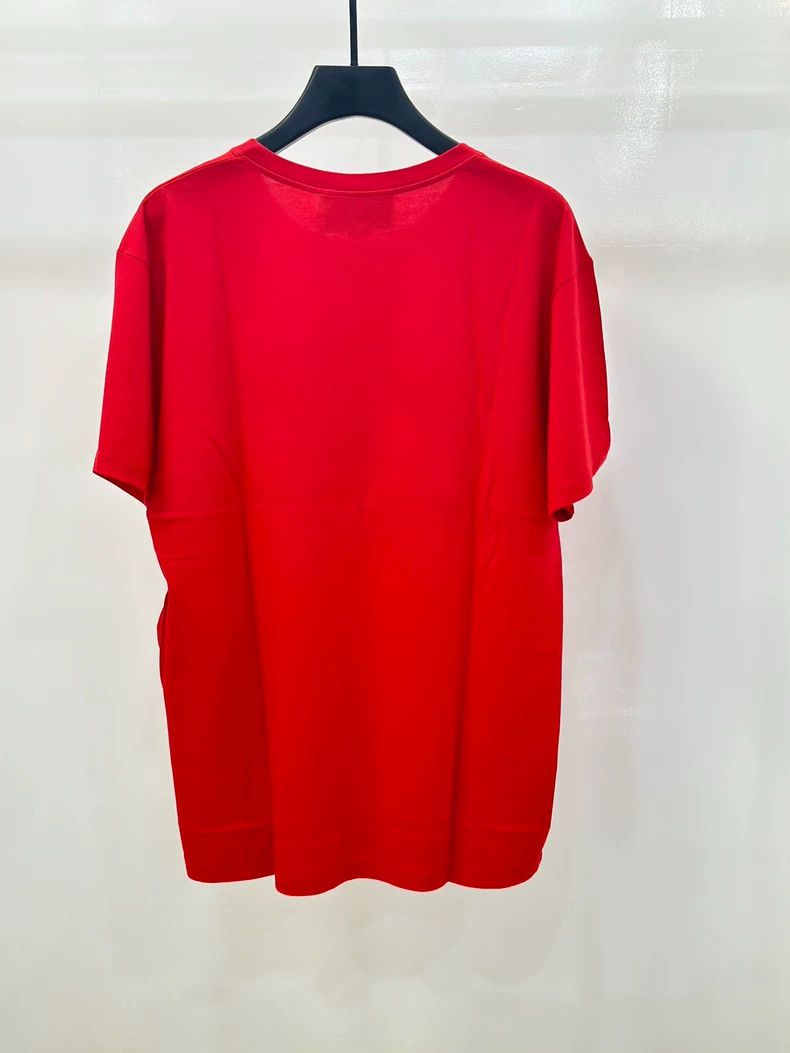 Gucci Gucci Red logo loose T-shirt top 2501-Nextarrow Size US L / EU 52-54 / 3 - 3 Thumbnail