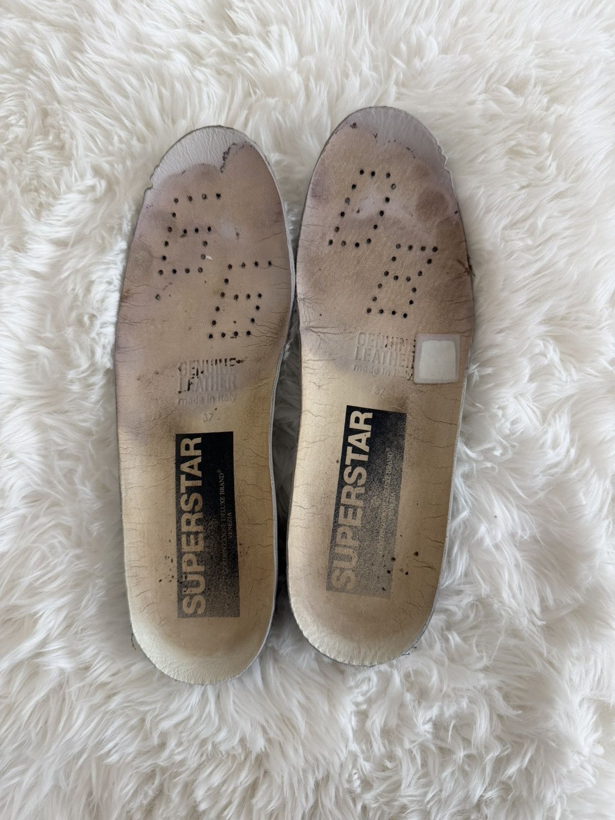 Golden Goose Golden Goose Deluxe Brand Super-Star Size US 7 / IT 37 - 12 Thumbnail