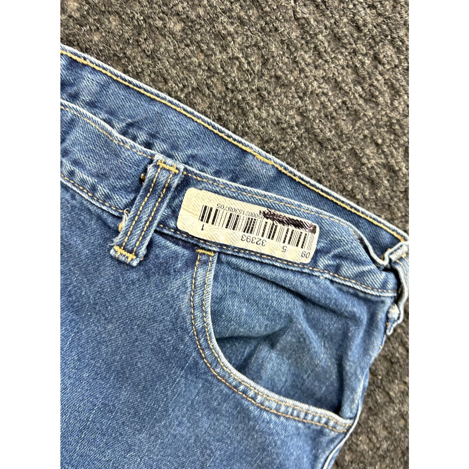 Carhartt VINTAGE Carhartt Jeans 40 x 30 Denim Flame-Resistant Distressed Workwear 5-Pocket Mens Blue 90s Band Rock USA Denim Size US 40 / EU 56 - 5 Thumbnail