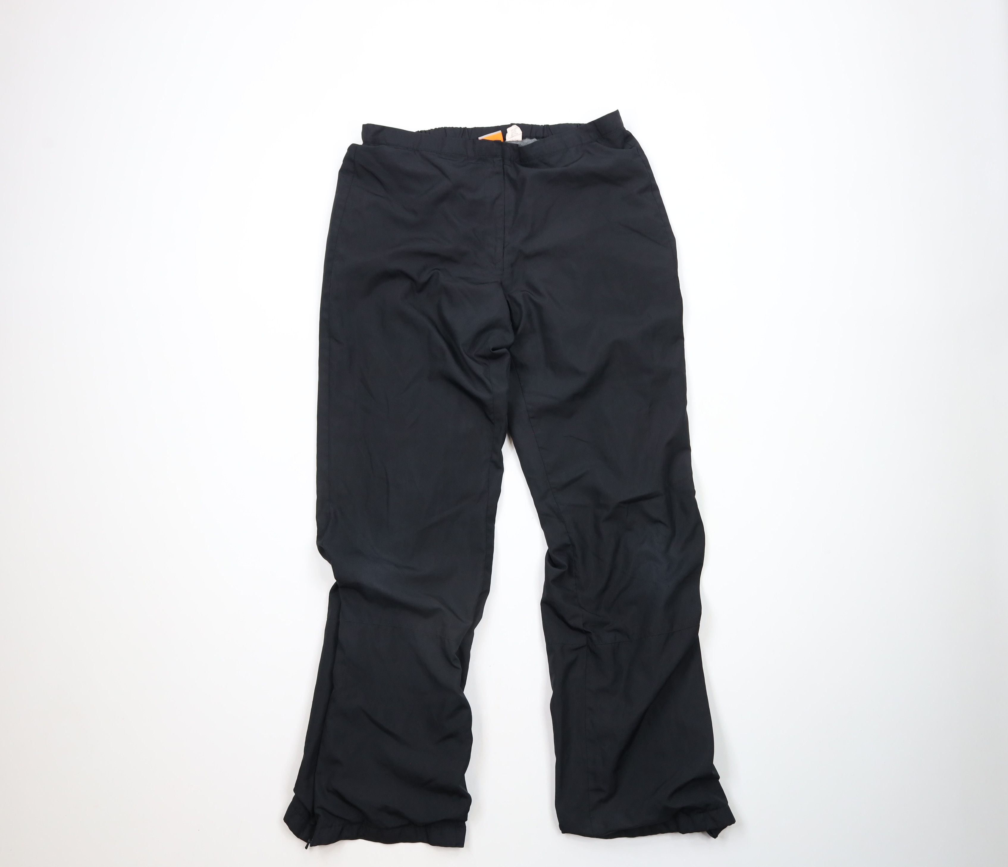 J.Crew × Vintage Vintage 90s J Crew Gym Lined Flared Wide Leg Pants Black Size US 32 / EU 48 - 1 Thumbnail