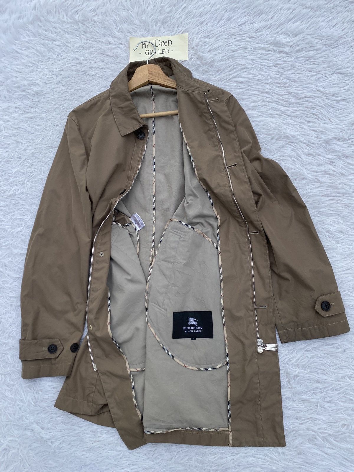 Burberry Rare Vintage Burberry Nylon Long. Coats/Jacket Size US M / EU 48-50 / 2 - 5 Thumbnail