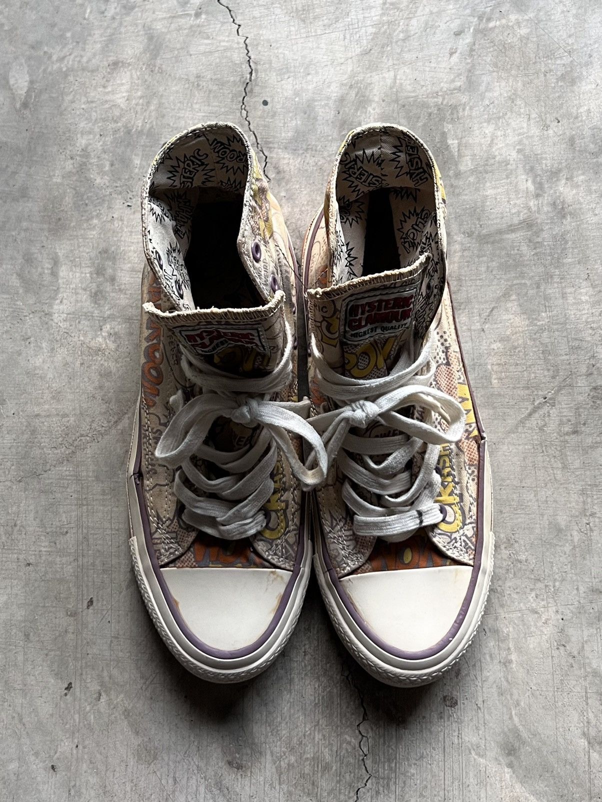 Hysteric Glamour Hysteric Glamour Comic Sneakers Size US 8.5 / EU 41-42 - 5 Thumbnail