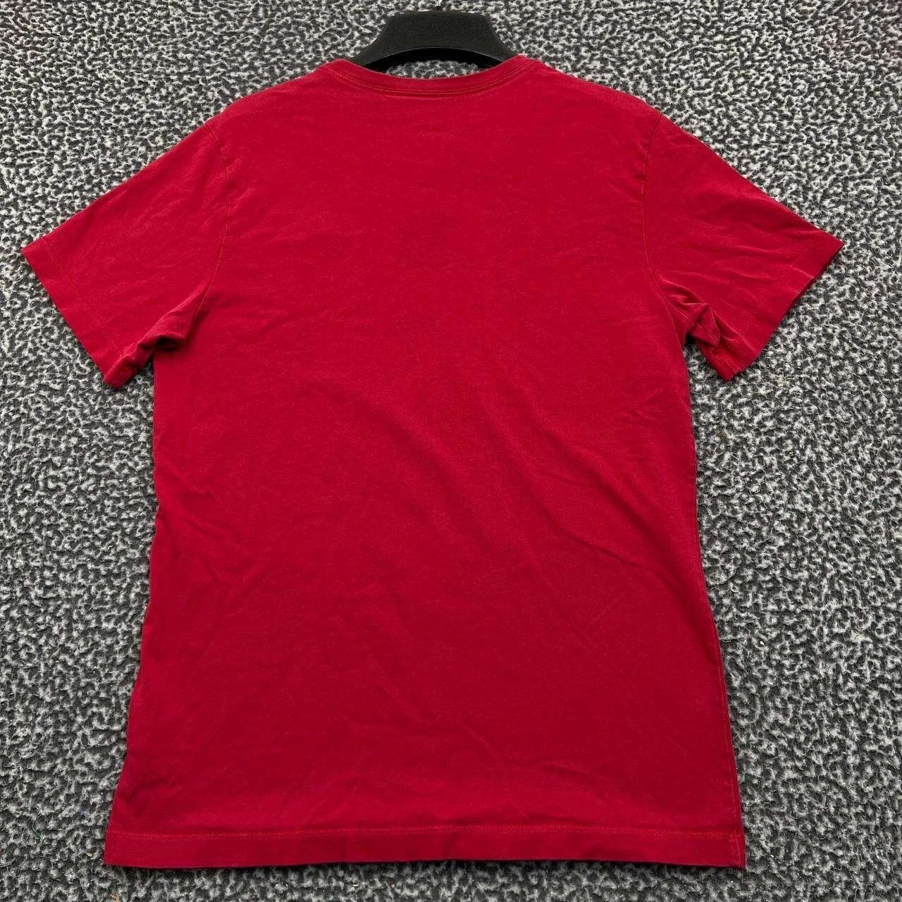 Jordan Brand Jordan Mens Jumpman Embroidered Logo Cotton T-Shirt Red S Size US S / EU 44-46 / 1 - 2 Thumbnail