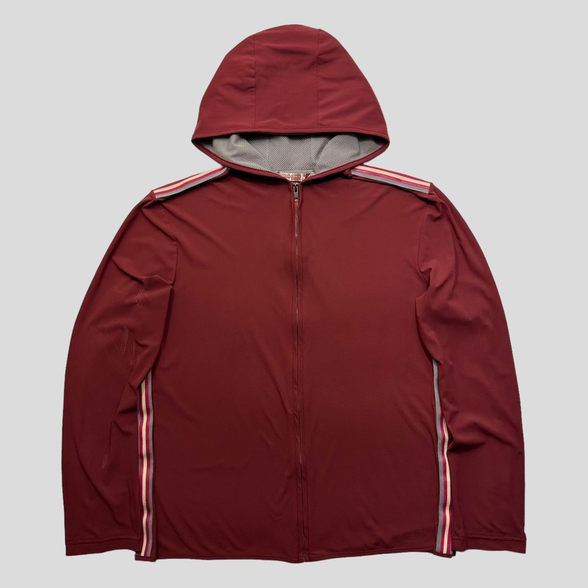 Prada Prada Sport SS00 Nylon Gel Seam Technical Hoodie - XL Size US XL / EU 56 / 4 - 1 Thumbnail