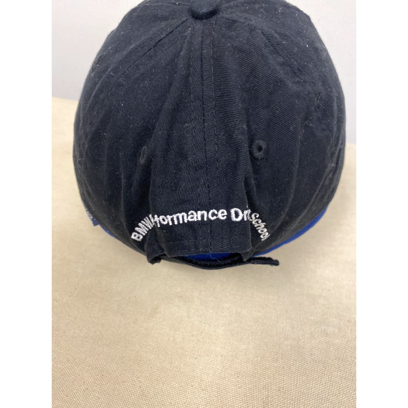 BMW BMW Performance Driving School Spellout Logo Baseball Hat Cap Black /214 Unisex Adults One Size Black Cars Baseball Cap Adjustable Cotton Vantage Size ONE SIZE - 4 Thumbnail