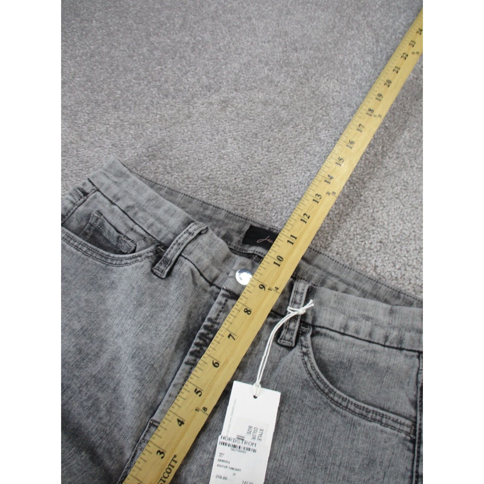 Vintage VINTAGE Adriano Goldschmied Jen 7 Jeans Womens 6 Slim Boyfriend Gray Denim NEW Size 28" / US 6 / IT 42 - 6 Thumbnail