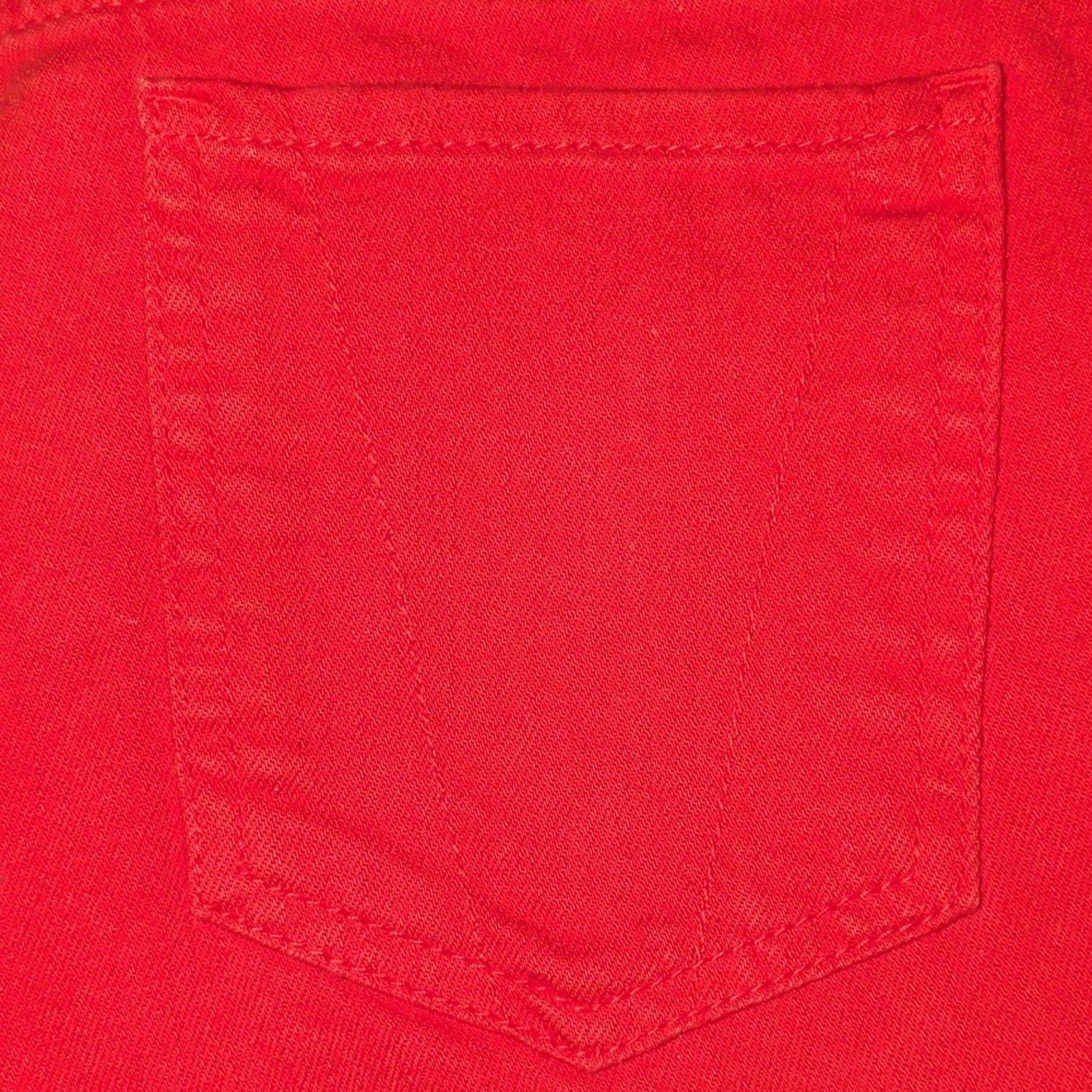 Victoria Beckham Victoria Beckham Red Women's Jeans Size 29 Size 29" - 4 Thumbnail