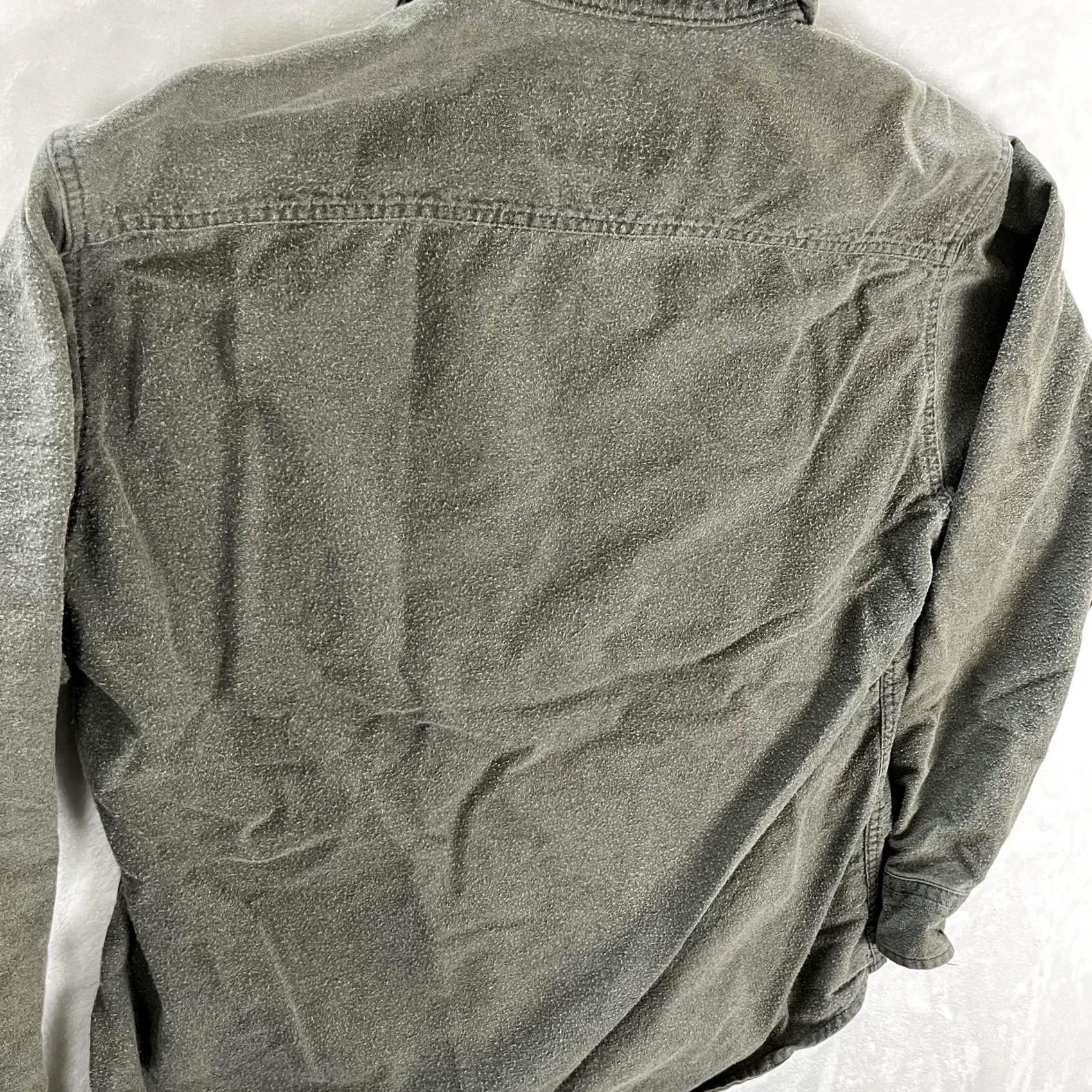 Vintage Woolrich Shirt Mens M Green Solid Twill Long Sleeve Button Front Casual Size US M / EU 48-50 / 2 - 7 Thumbnail