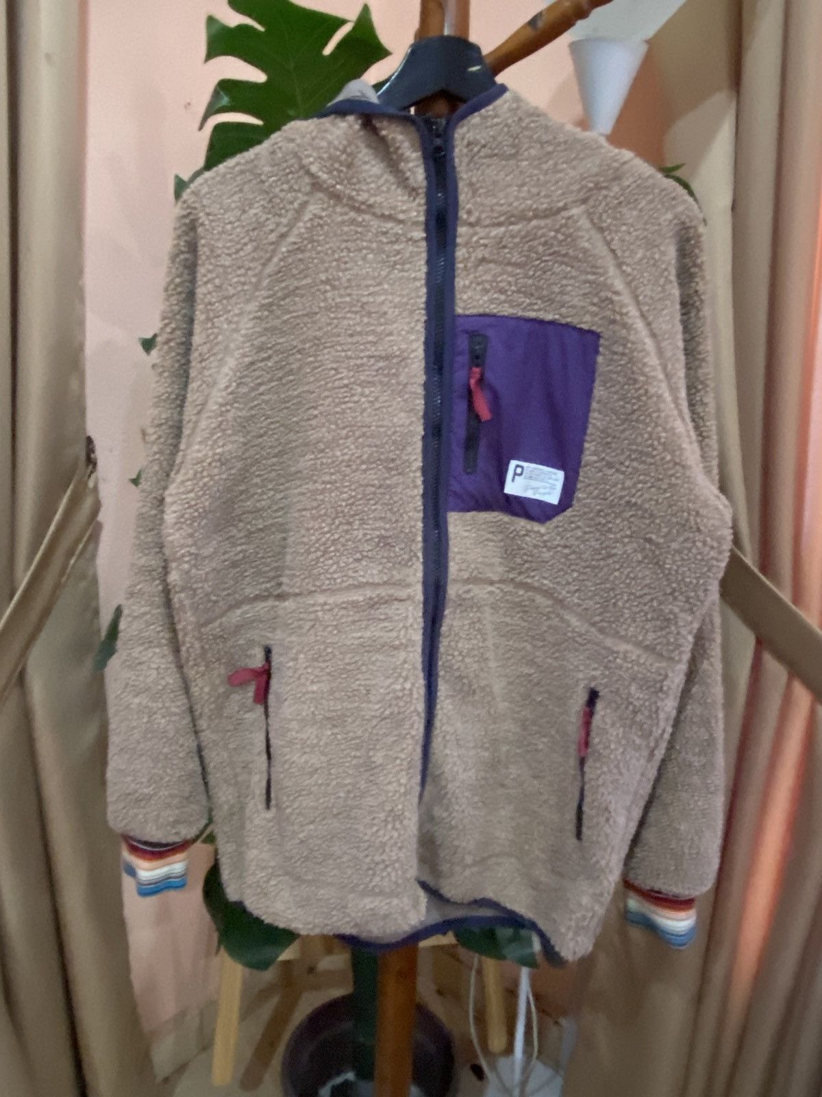 Japanese Brand VINTAGE POWER TO THE PEOPLE FLEECE HOODIE Size US L / EU 52-54 / 3 - 1 Thumbnail