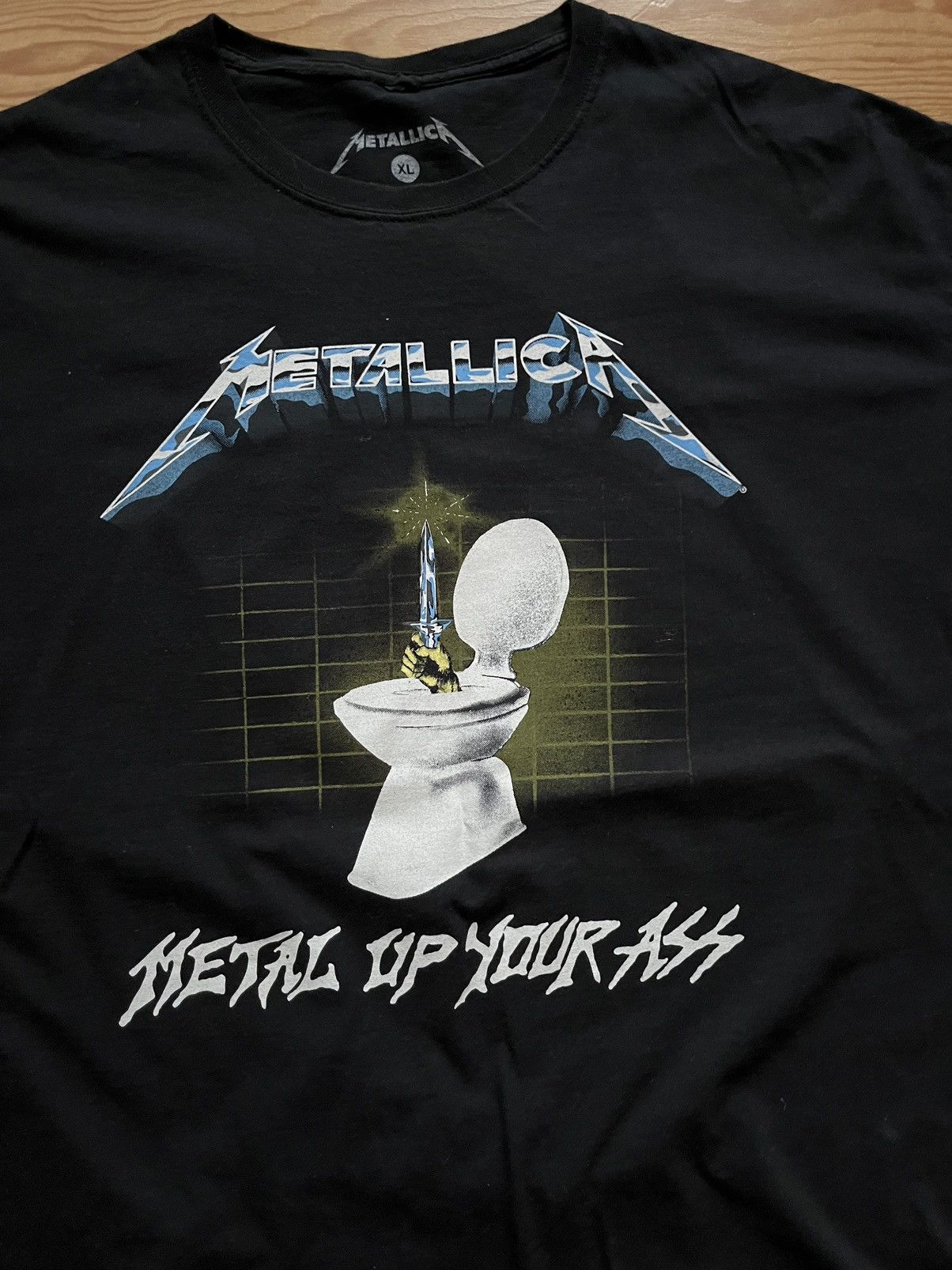 Metallica × Vintage Vintage Metallica T-shirt Size US XL / EU 56 / 4 - 3 Thumbnail