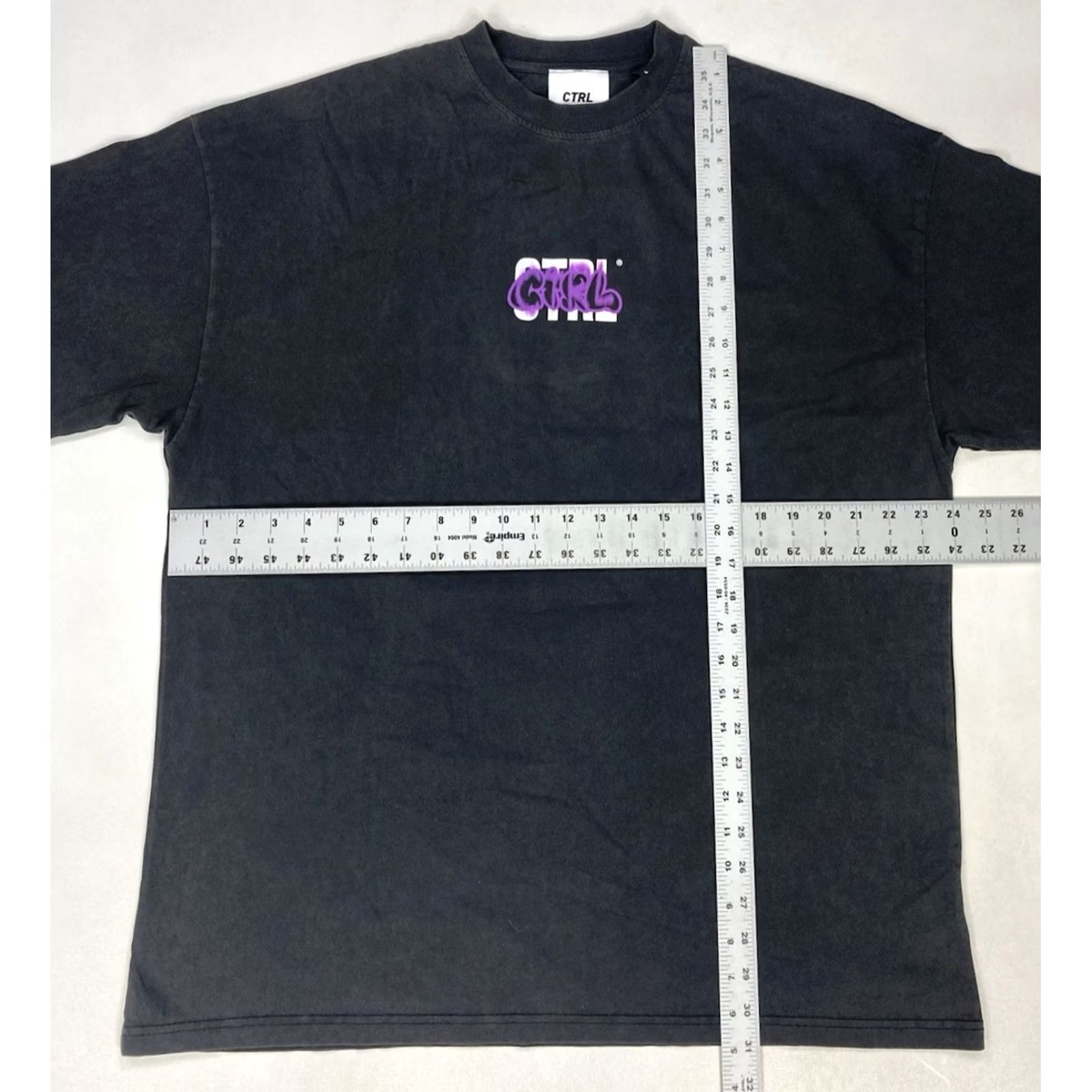 Vintage CTRL Catered to Real Life Graphic T-shirt Men L Oversized Black Short Sleeve Size US L / EU 52-54 / 3 - 7 Thumbnail