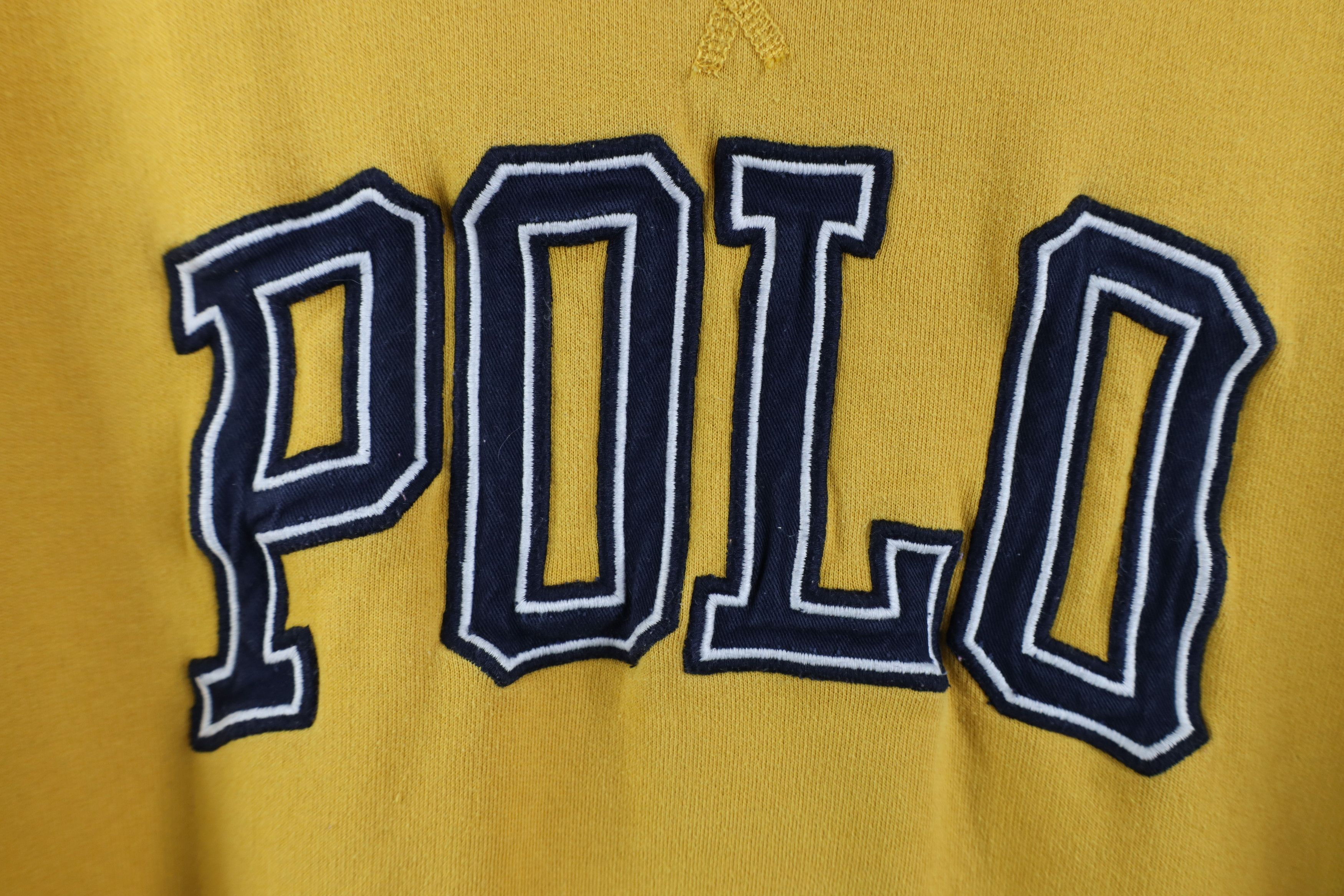 Polo Ralph Lauren Vintage Y2K Ralph Lauren Block Letter Hoodie Sweatshirt Size US L / EU 52-54 / 3 - 5 Thumbnail