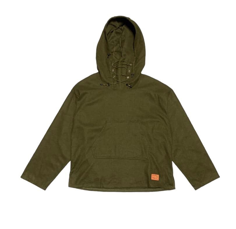 If Six Was Nine Vintage Army Green Hoodie Over Size Size US XXL / EU 58 / 5 - 1 Thumbnail